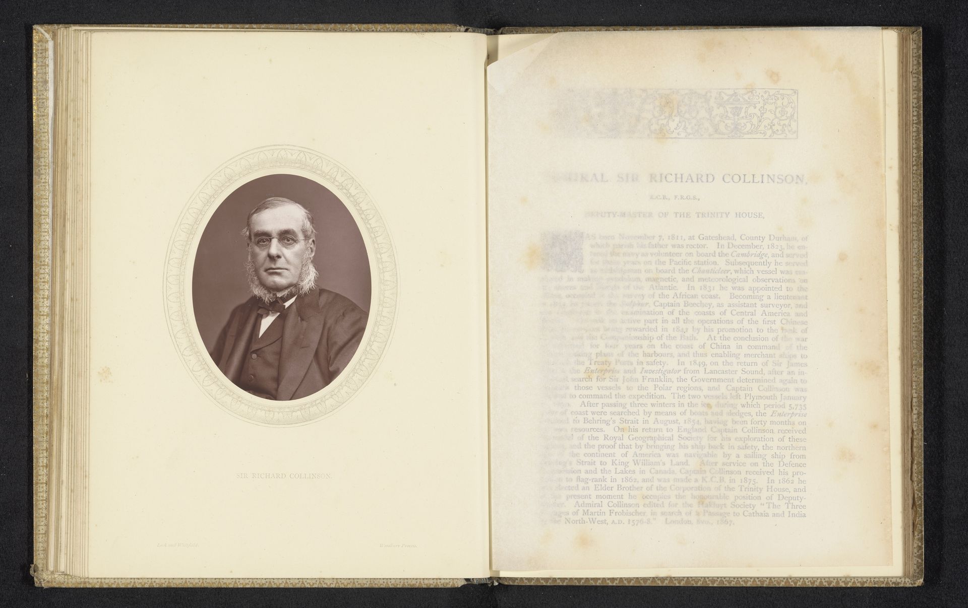 Sir Richard Collinson by Lock & Whitfield