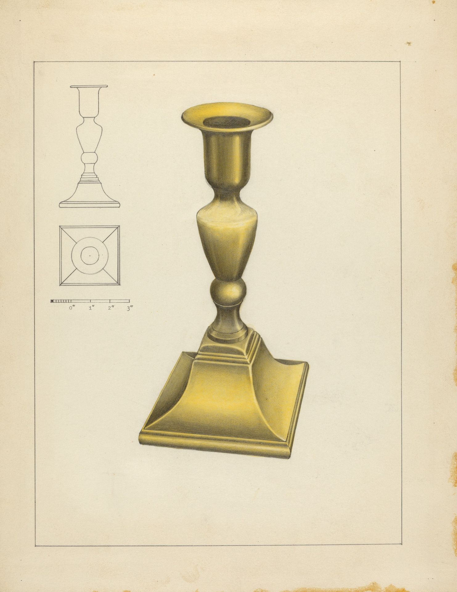 Candlestick by Philip Johnson