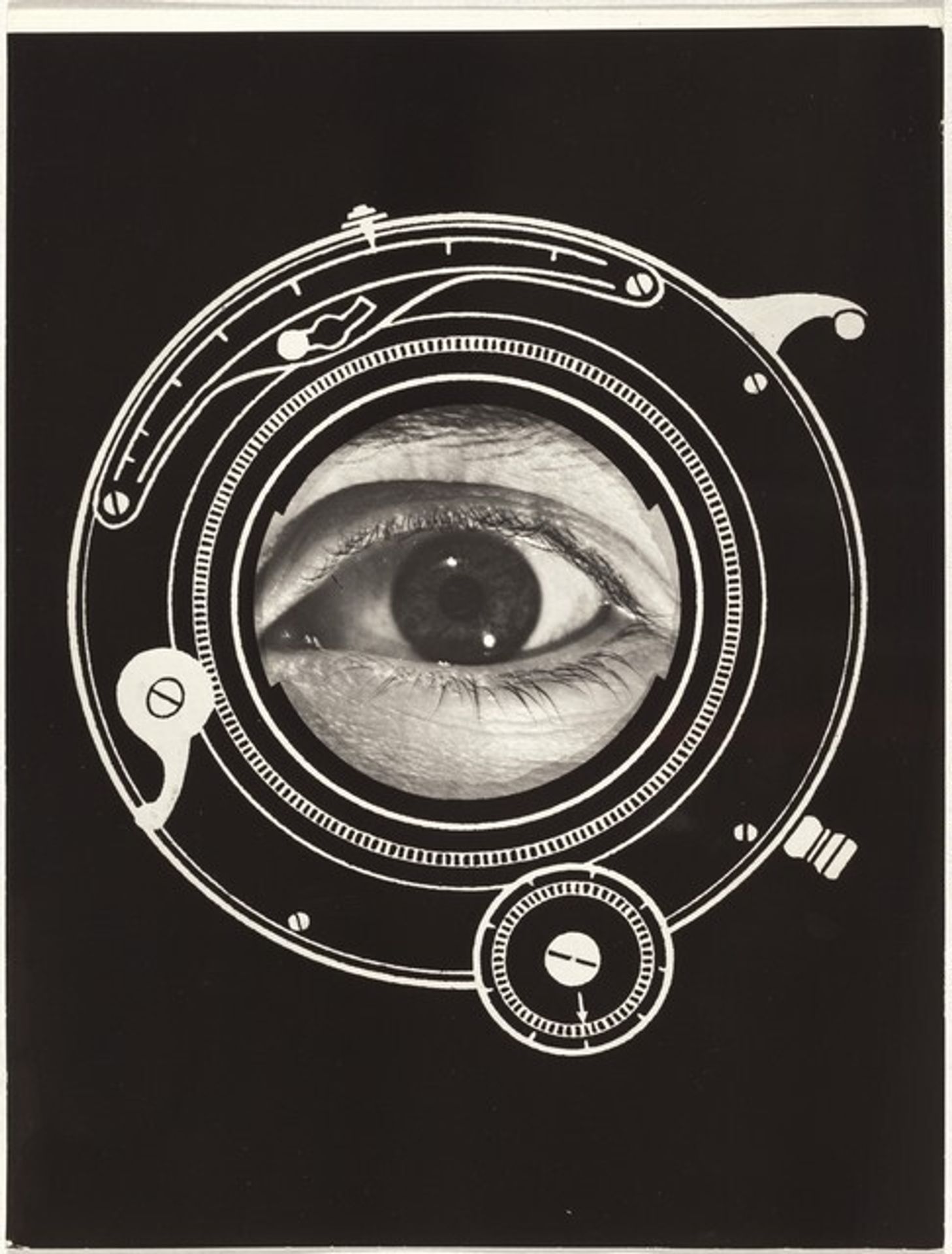 Eye in shutter--40 Fotos by Robert Frank
