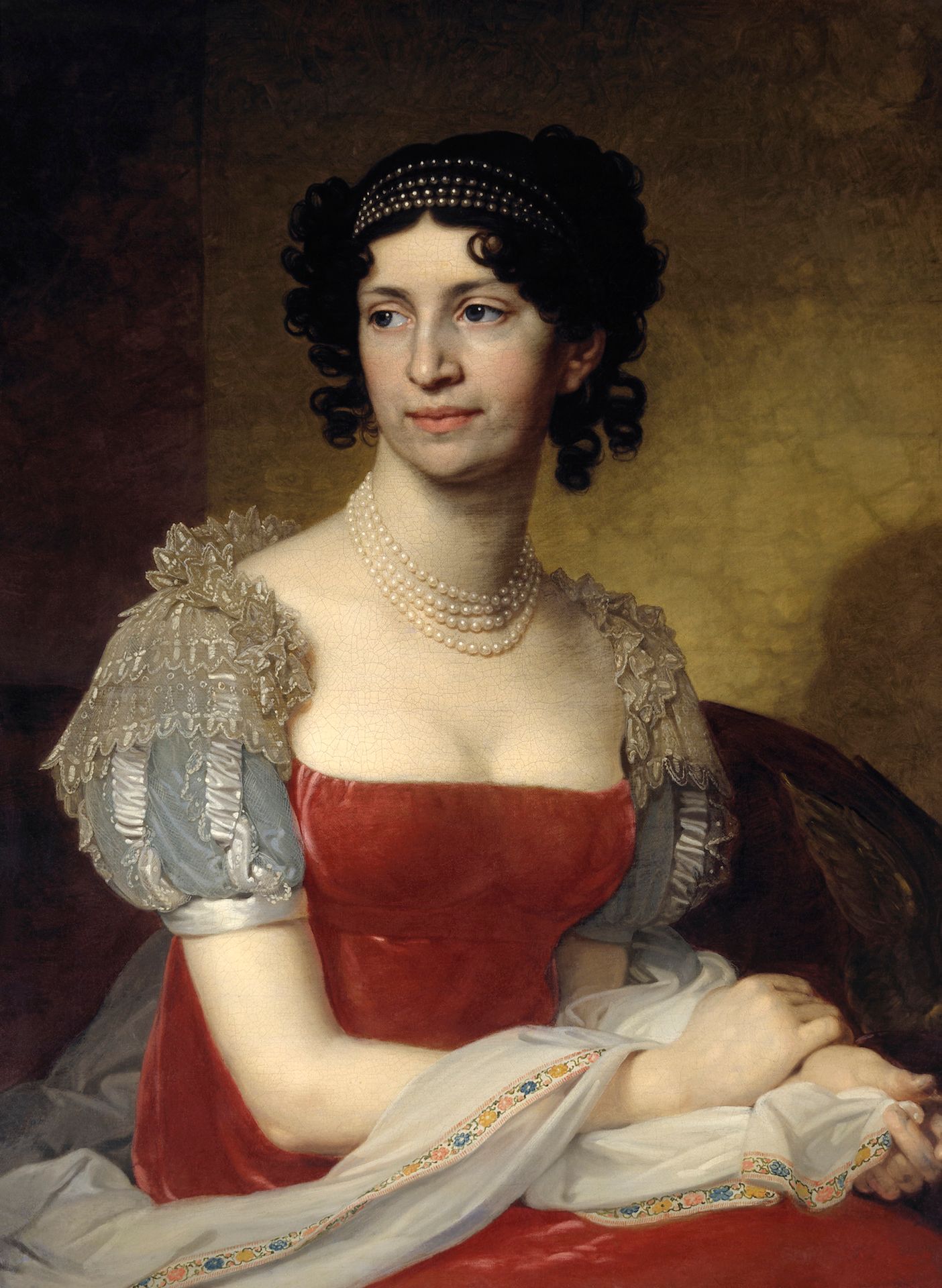 Portrait of Princess Margarita Ivanovna Dolgorukaya by Vladimir Borovikovsky