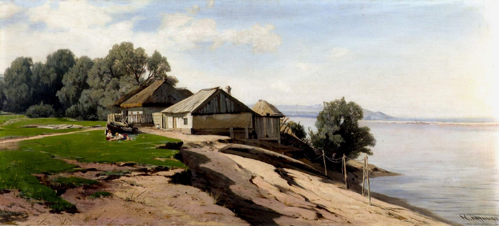 Dnipro River by Mykola Murashko
