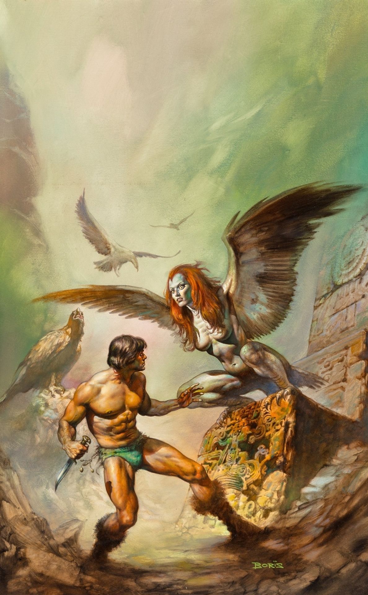 The Maker of the Universes by Boris Vallejo