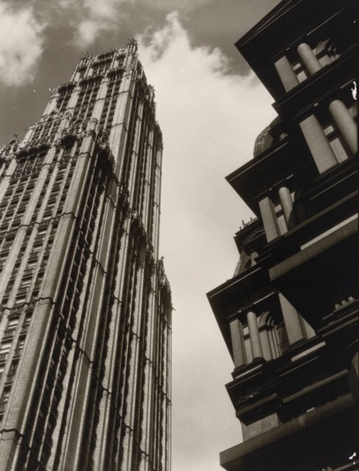 Untitled (Skyscraper) by Ralph Steiner