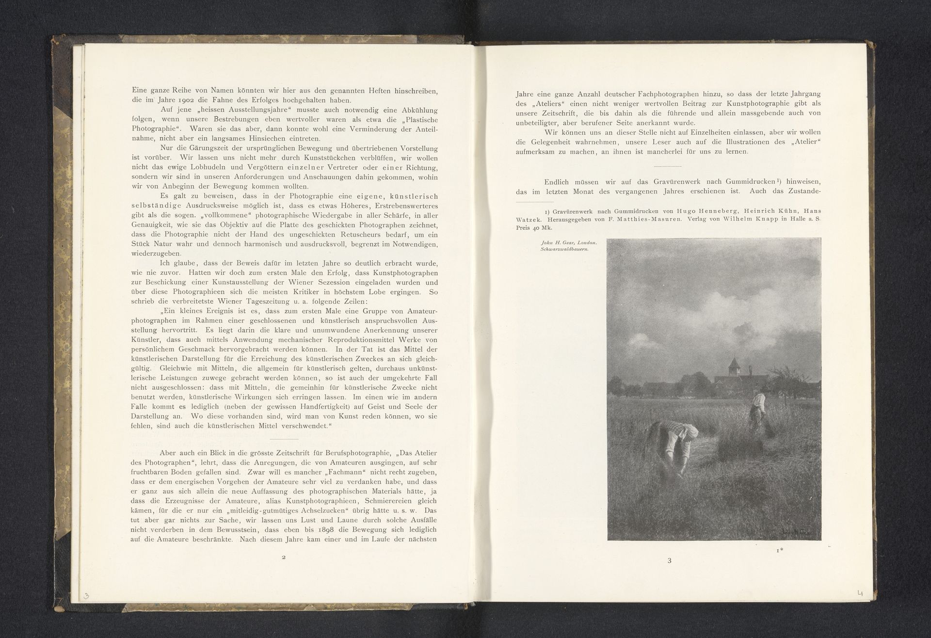 Boer en boerin aan het werk op het land by John H. Gear