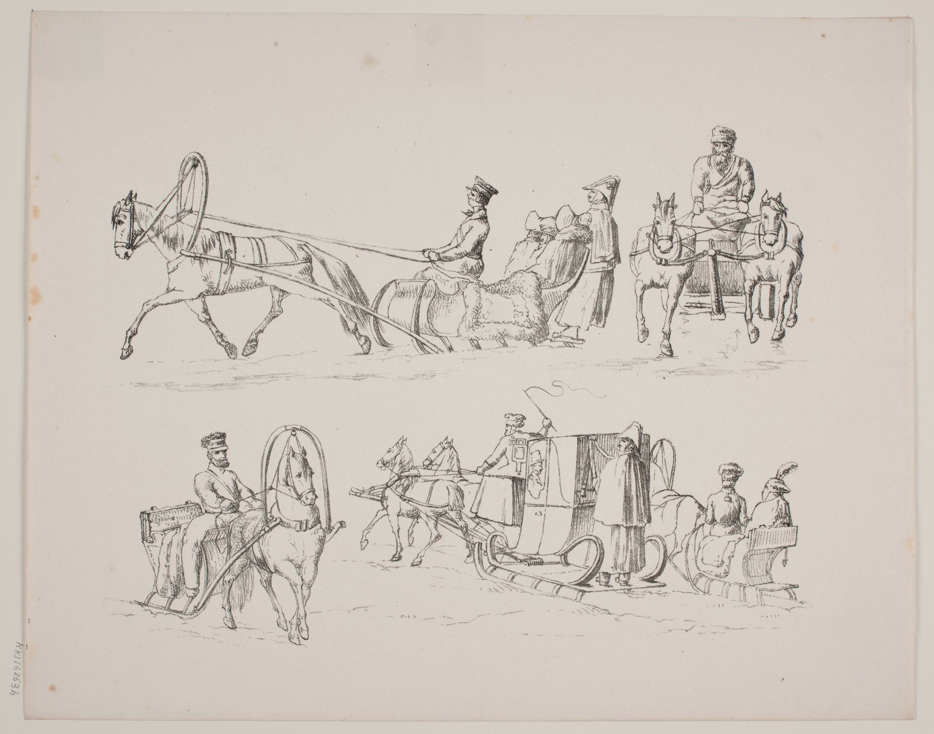 Prøveblad med kaner by N.B. Krossing