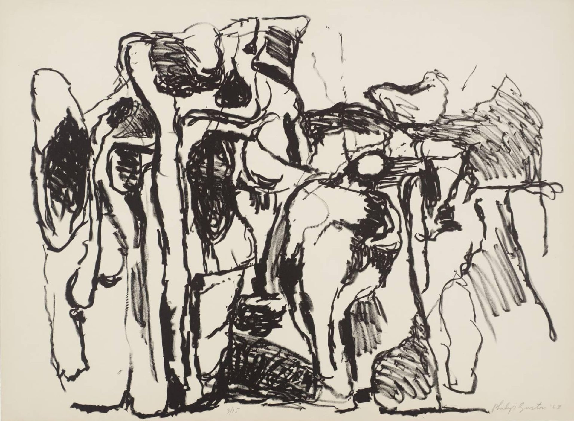 Untitled by Philip Guston