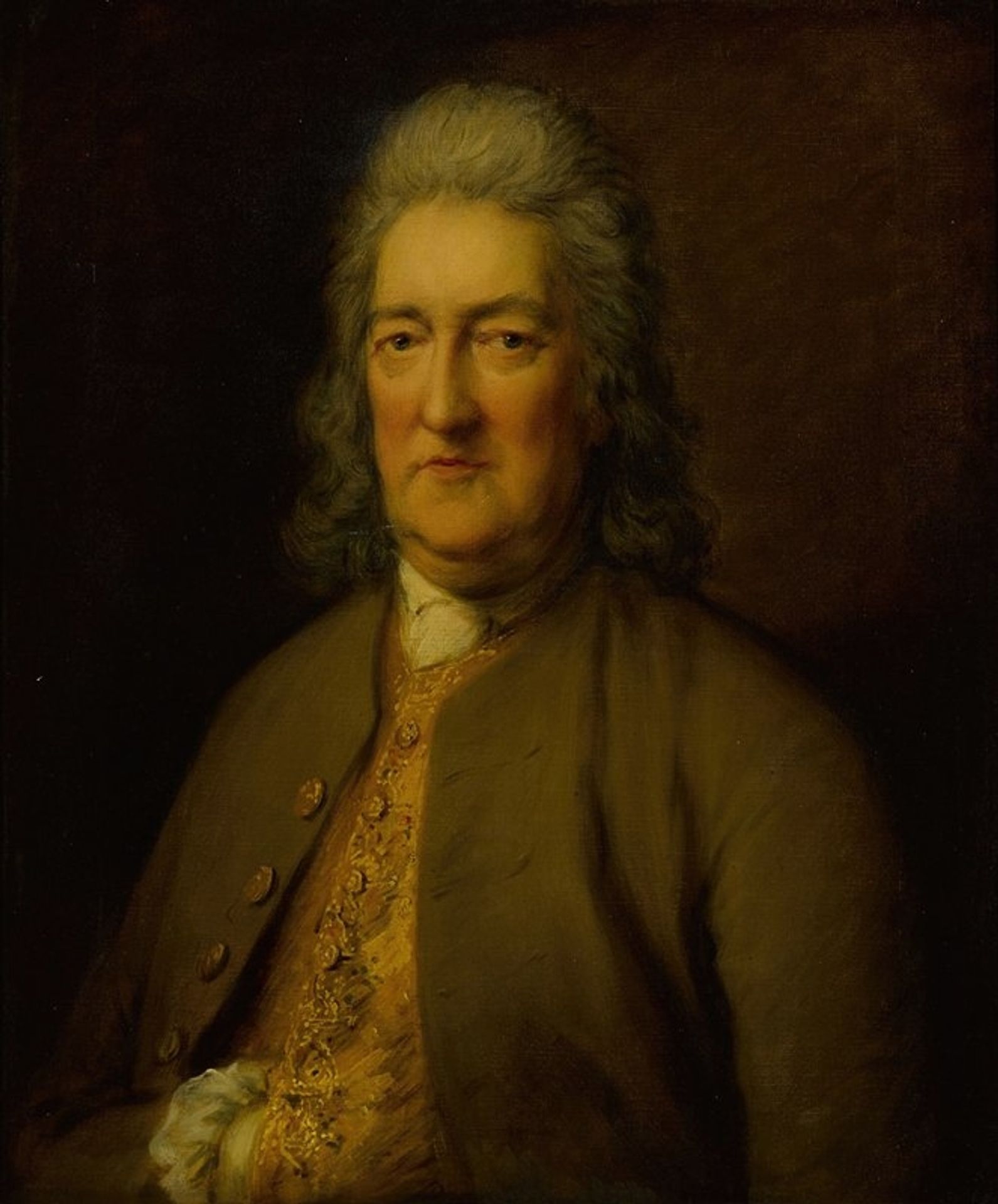 Portrait of Surgeon-General David Middleton - Thomas Gainsborough ...
