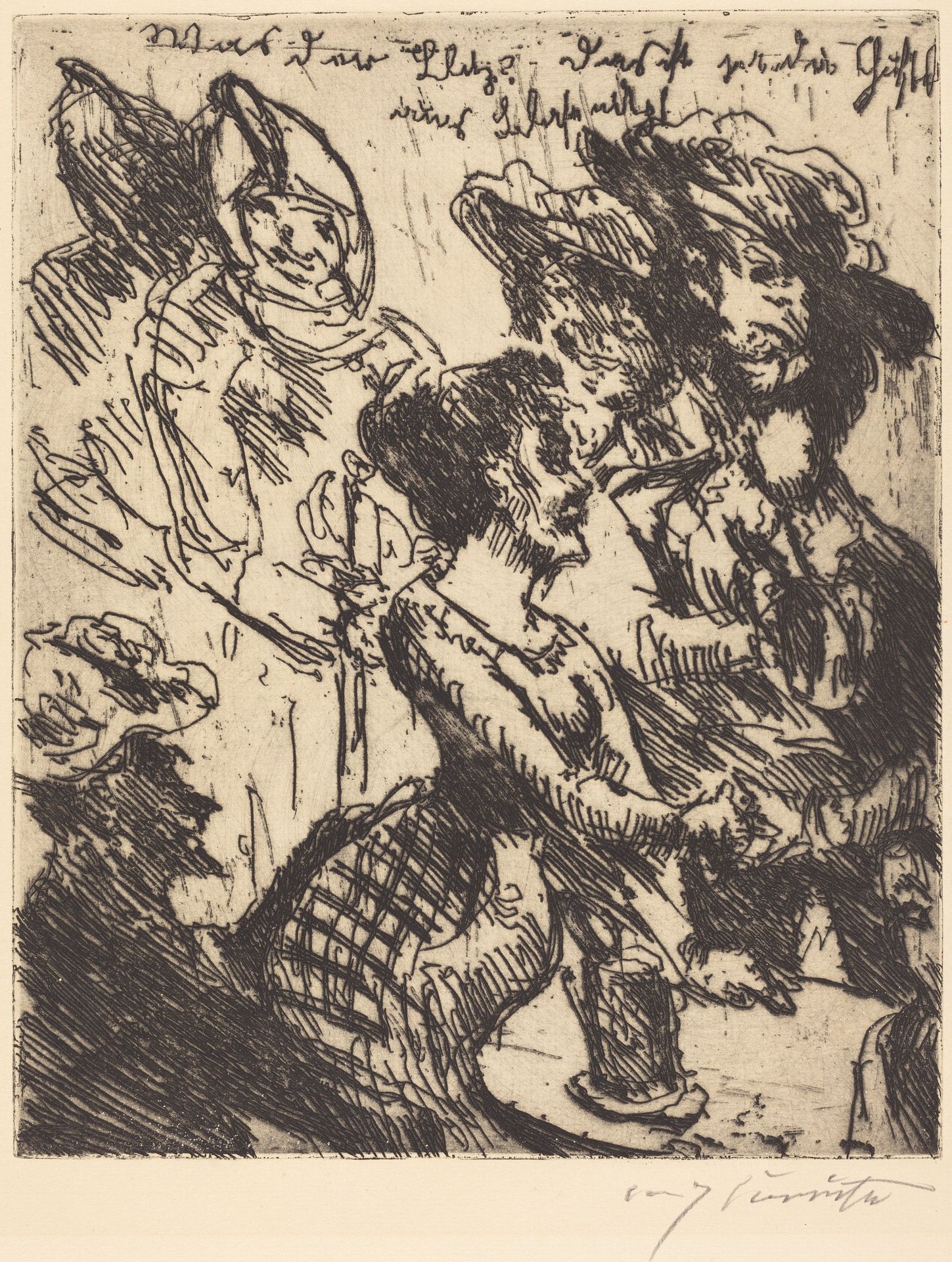 "Was der blitz! Das ist ja die gustel von blasewitz" ("What's That! It's Gustel von Blasewitz") by Lovis Corinth