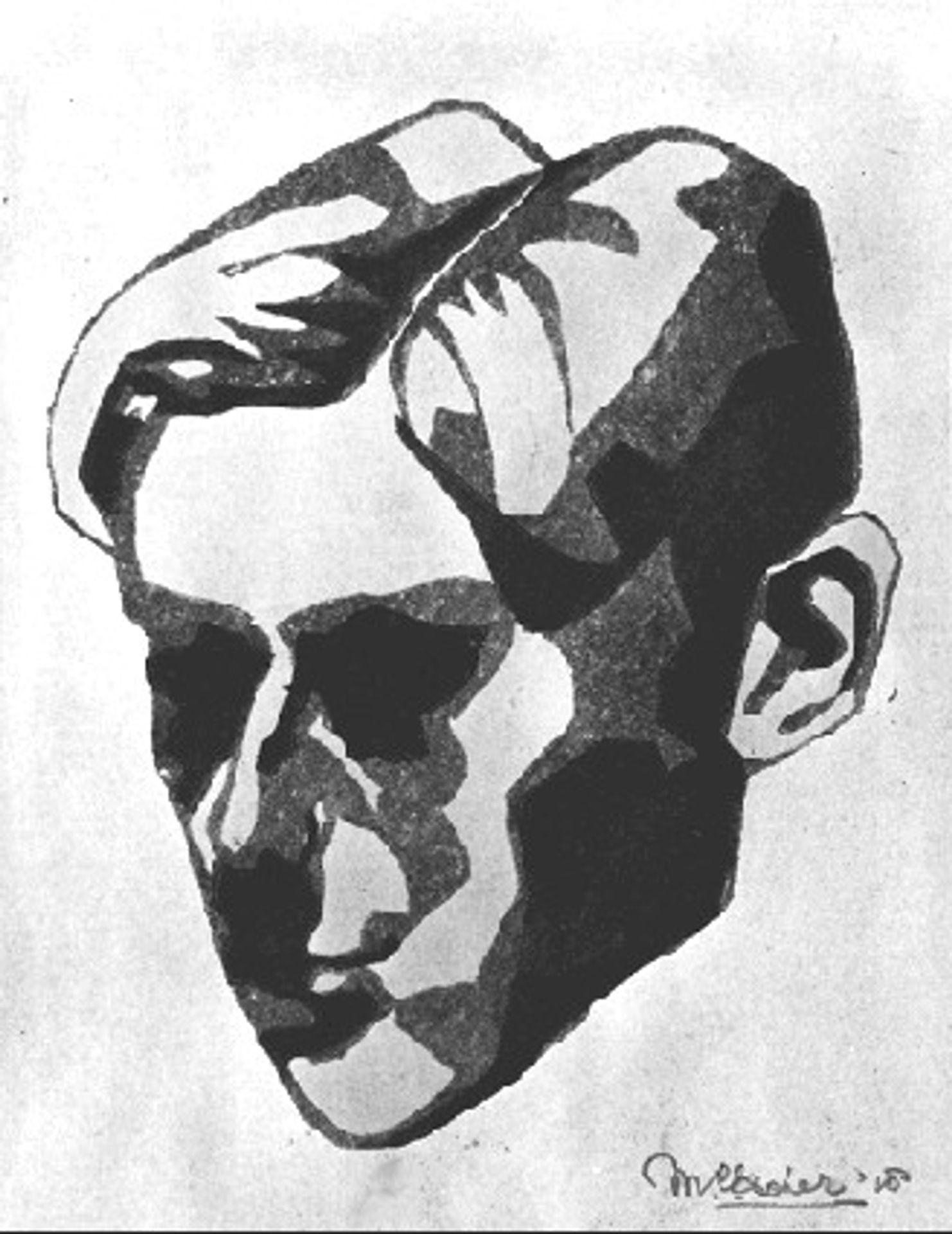 Self Portrait by M.C. Escher