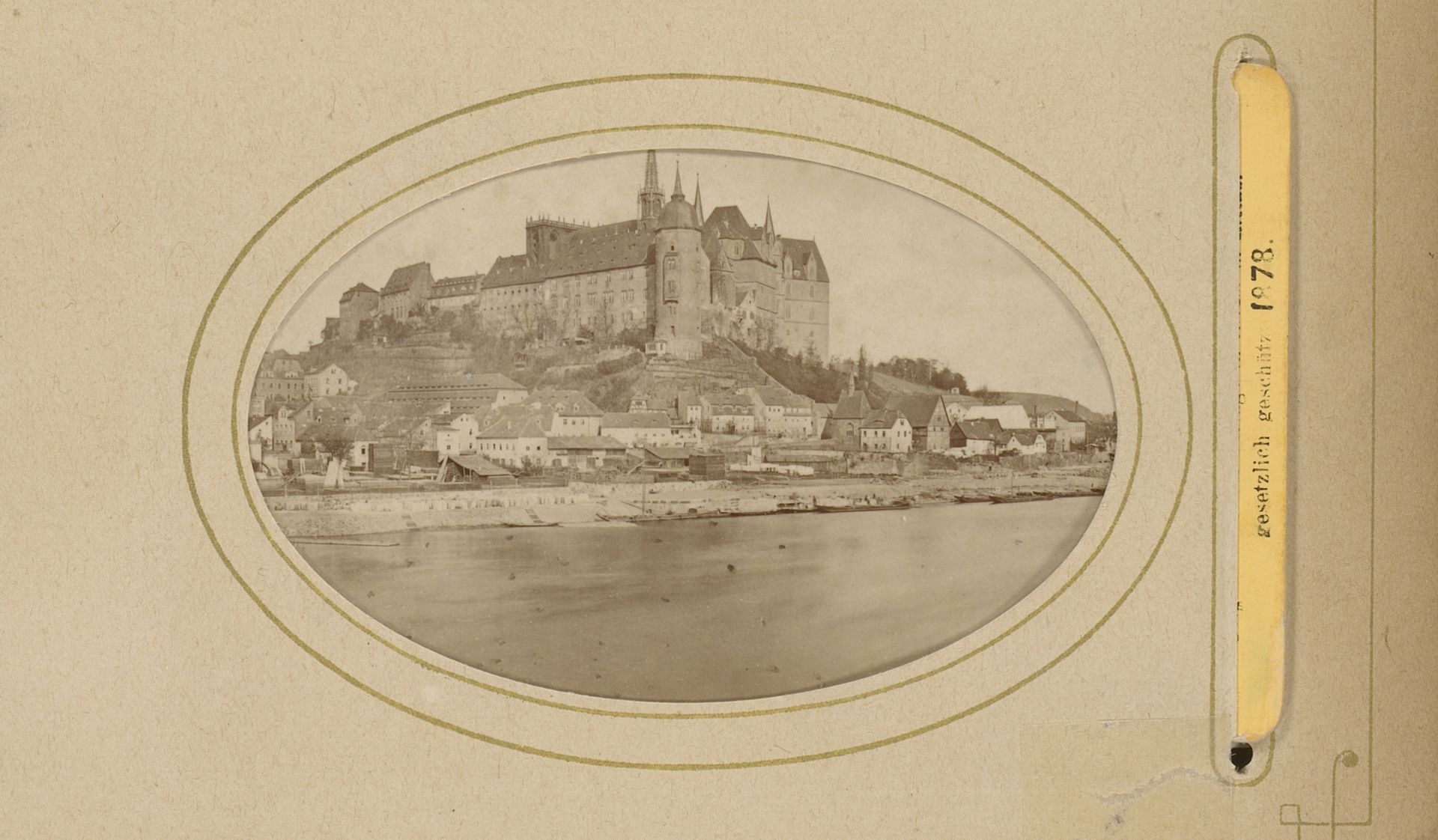Gezicht op de Albrechtsburg in Meissen, Duitsland by Robert Halm