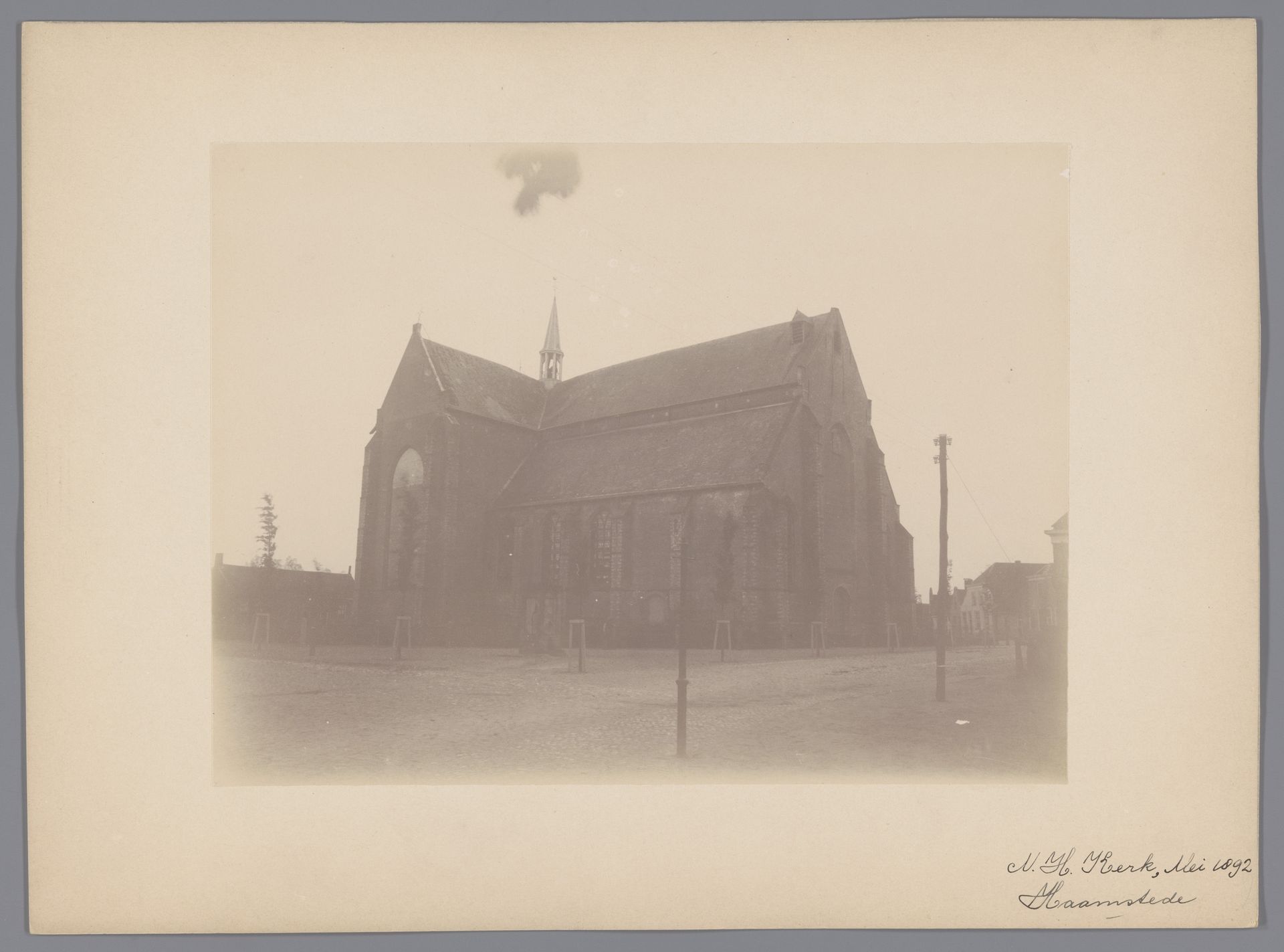 Gezicht op de Hervormde Kerk te Haamstede by anoniem (Monumentenzorg)