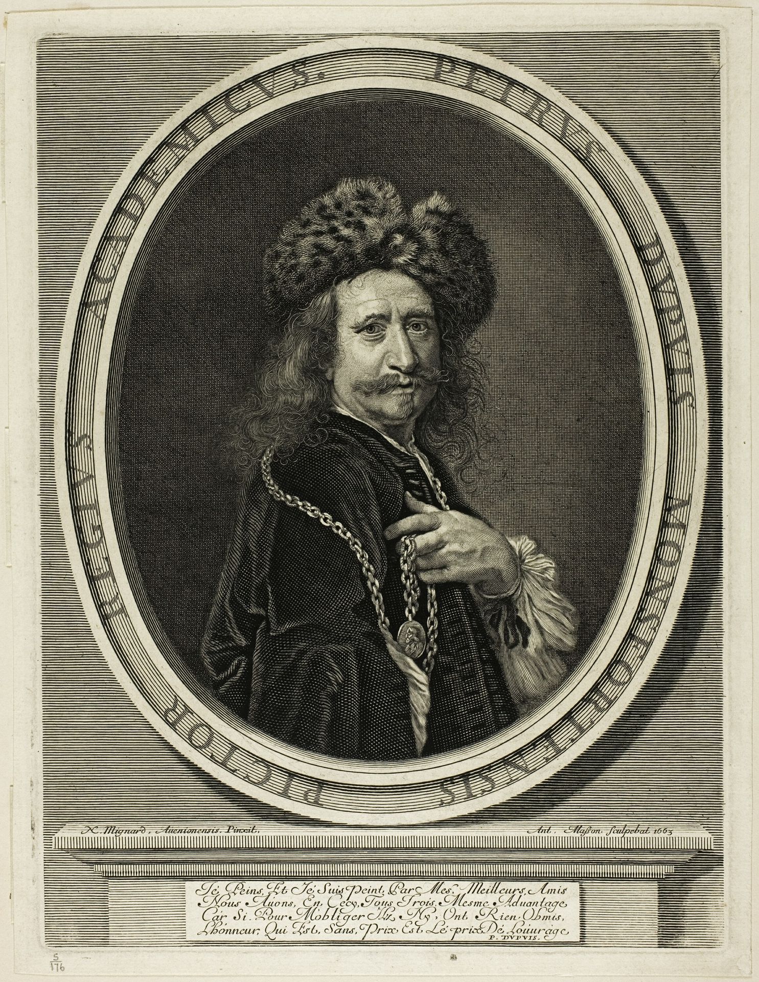 Pierre Dupuis, Painter to the King by Antoine Masson