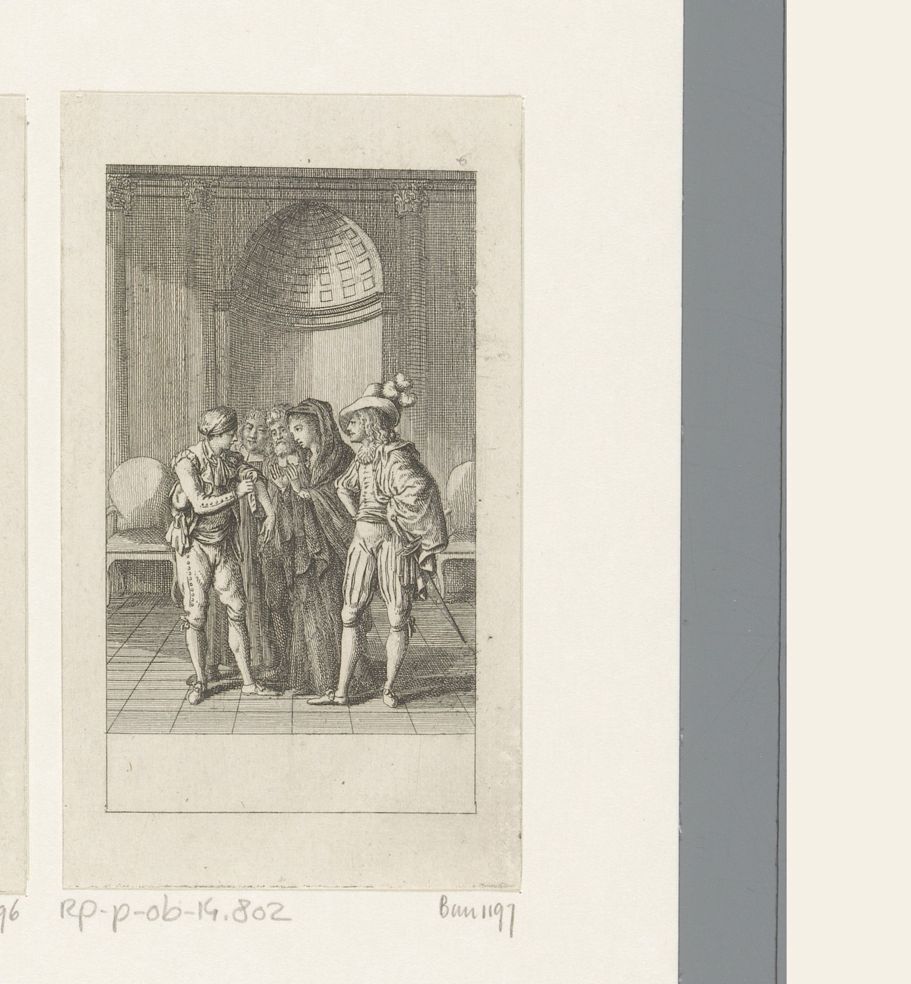 Figaro wordt geïdentificeerd als de zoon van Marcelline by Daniel Nikolaus Chodowiecki