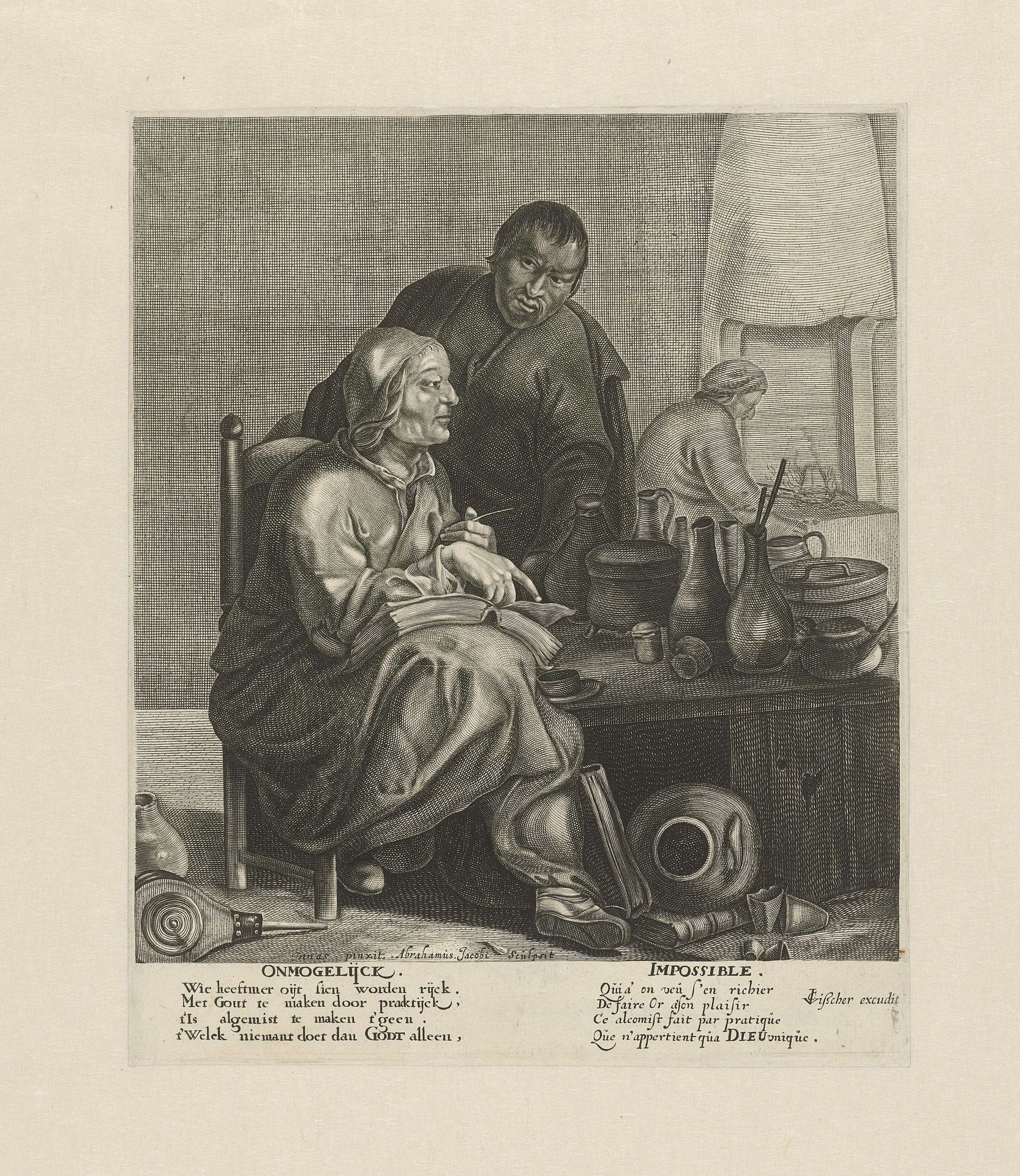 Alchemist by Abraham Jacobsz.