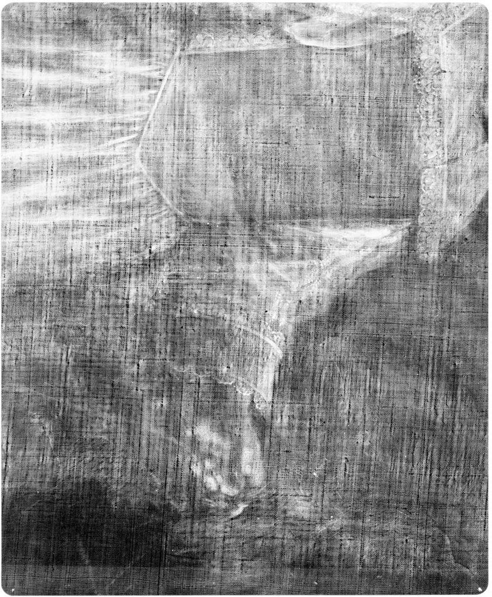 X-radiograph(s) of "Portait of a Girl" by Artist of original: (?) Aelbert Cuyp