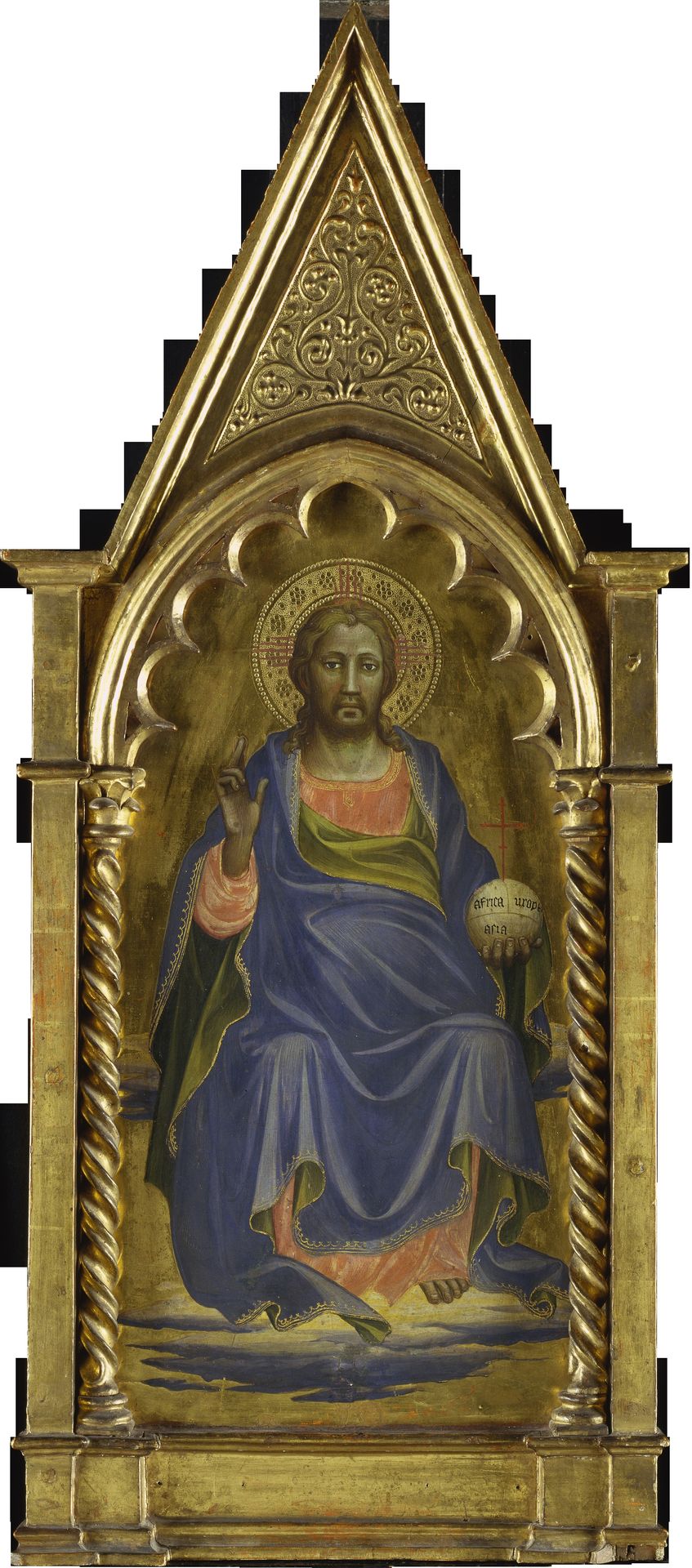 Christ as Salvator Mundi by Gherardo Starnina