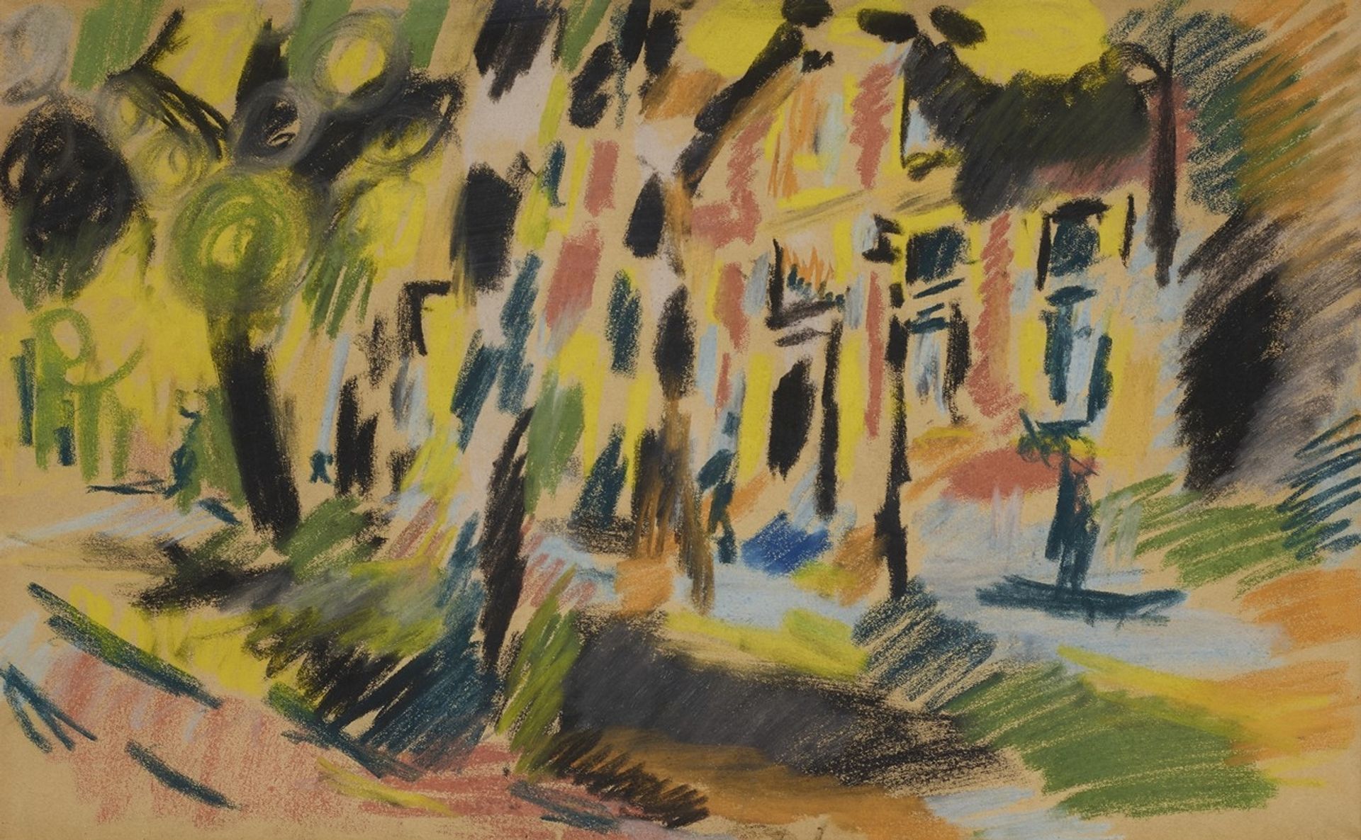Zicht op Delft by Jules Schmalzigaug