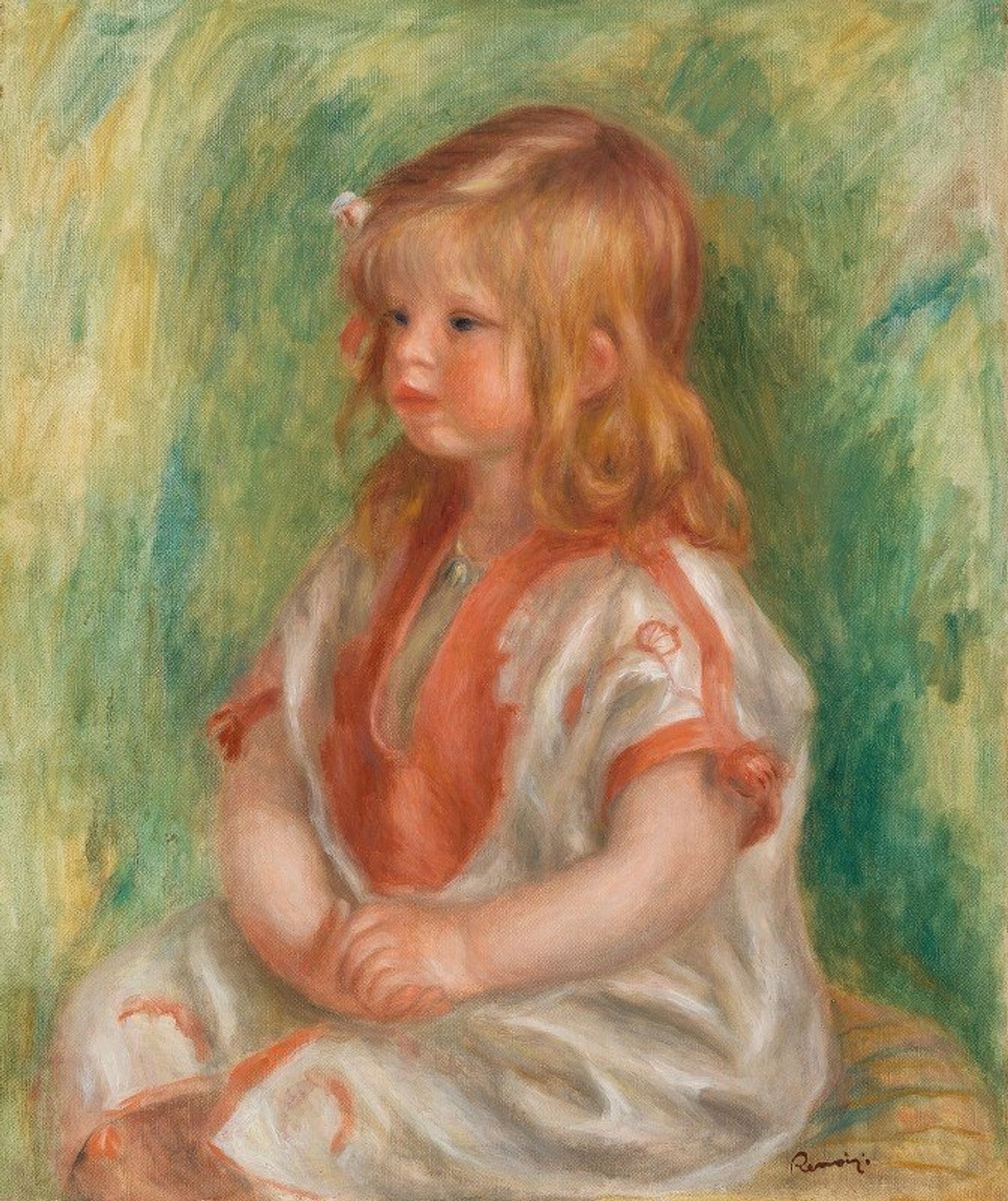 Claude Renoir by Pierre-Auguste Renoir