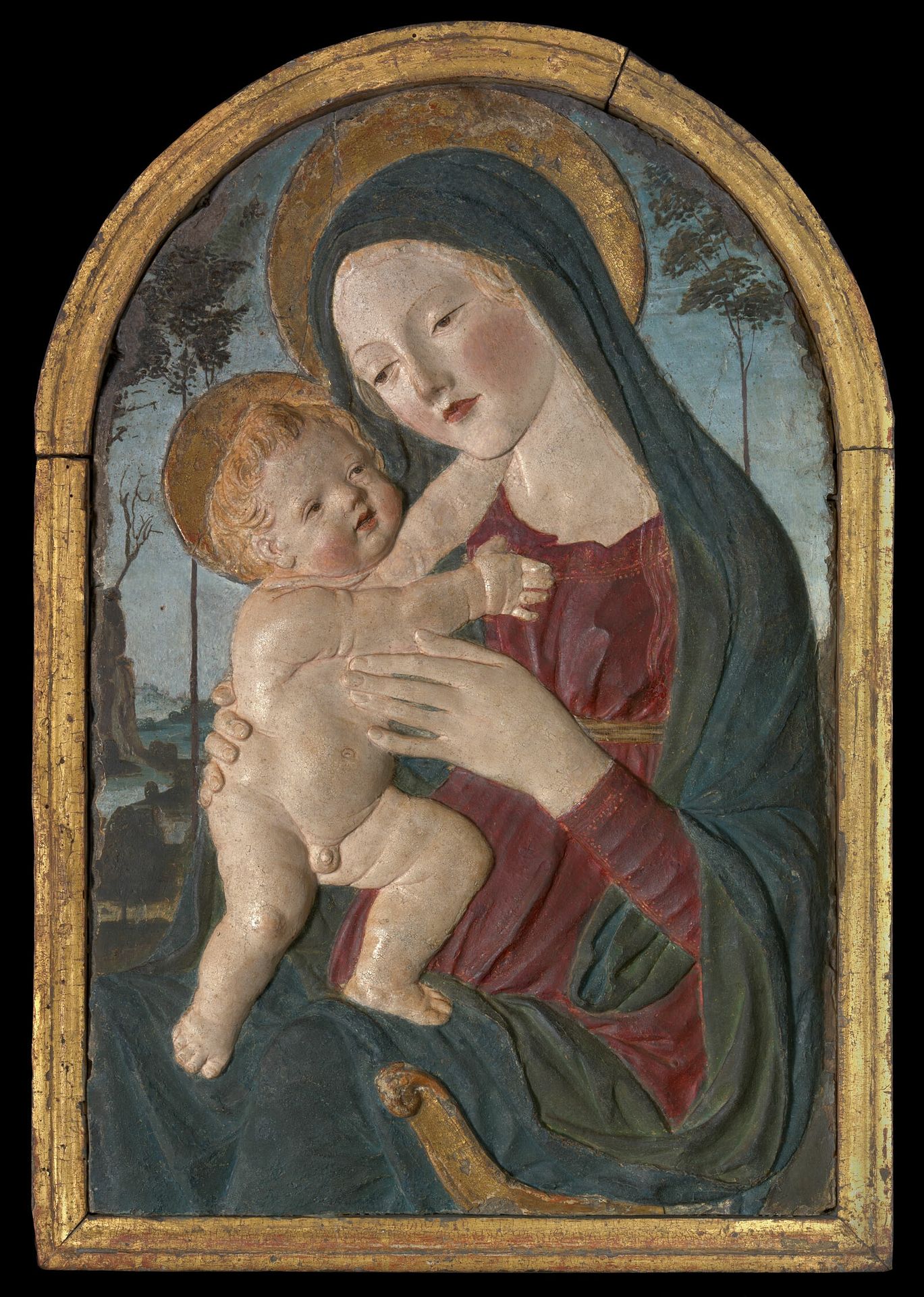 Madonna and Child by Neroccio de' Landi