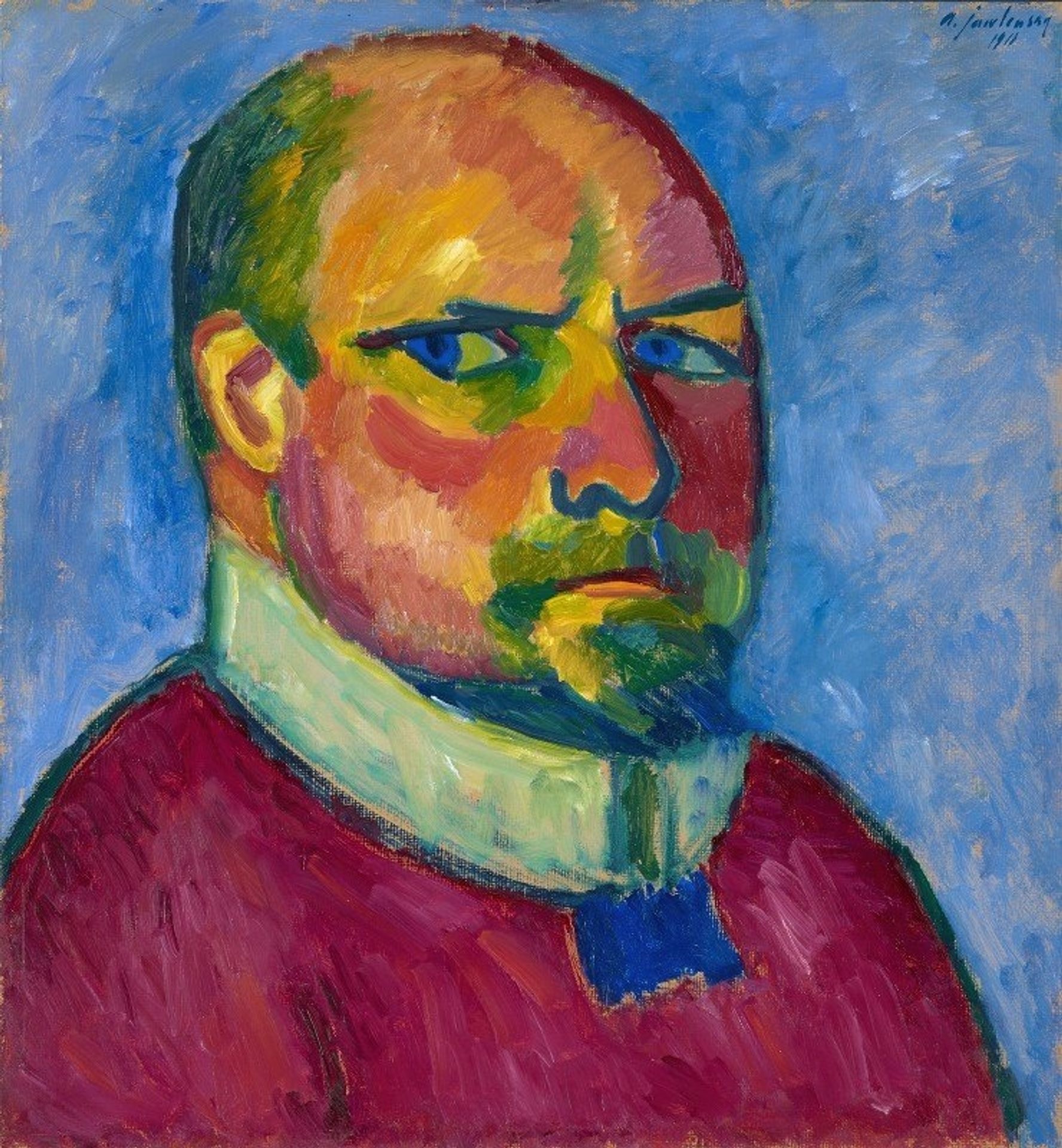 Self-Portrait by Alexej von Jawlensky
