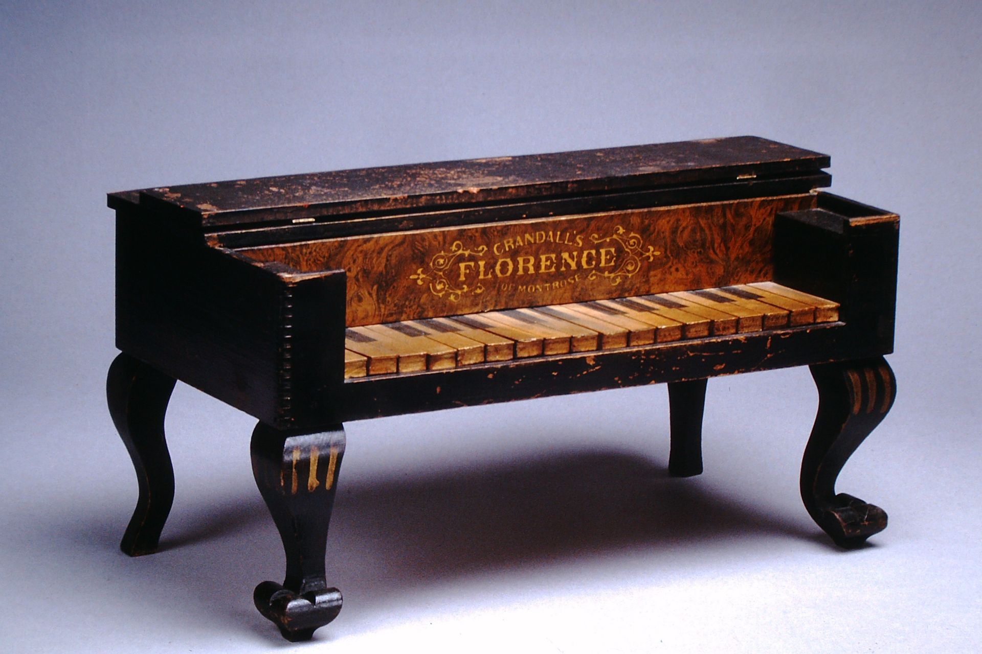 Toy Square Piano by Charles Martin Crandall