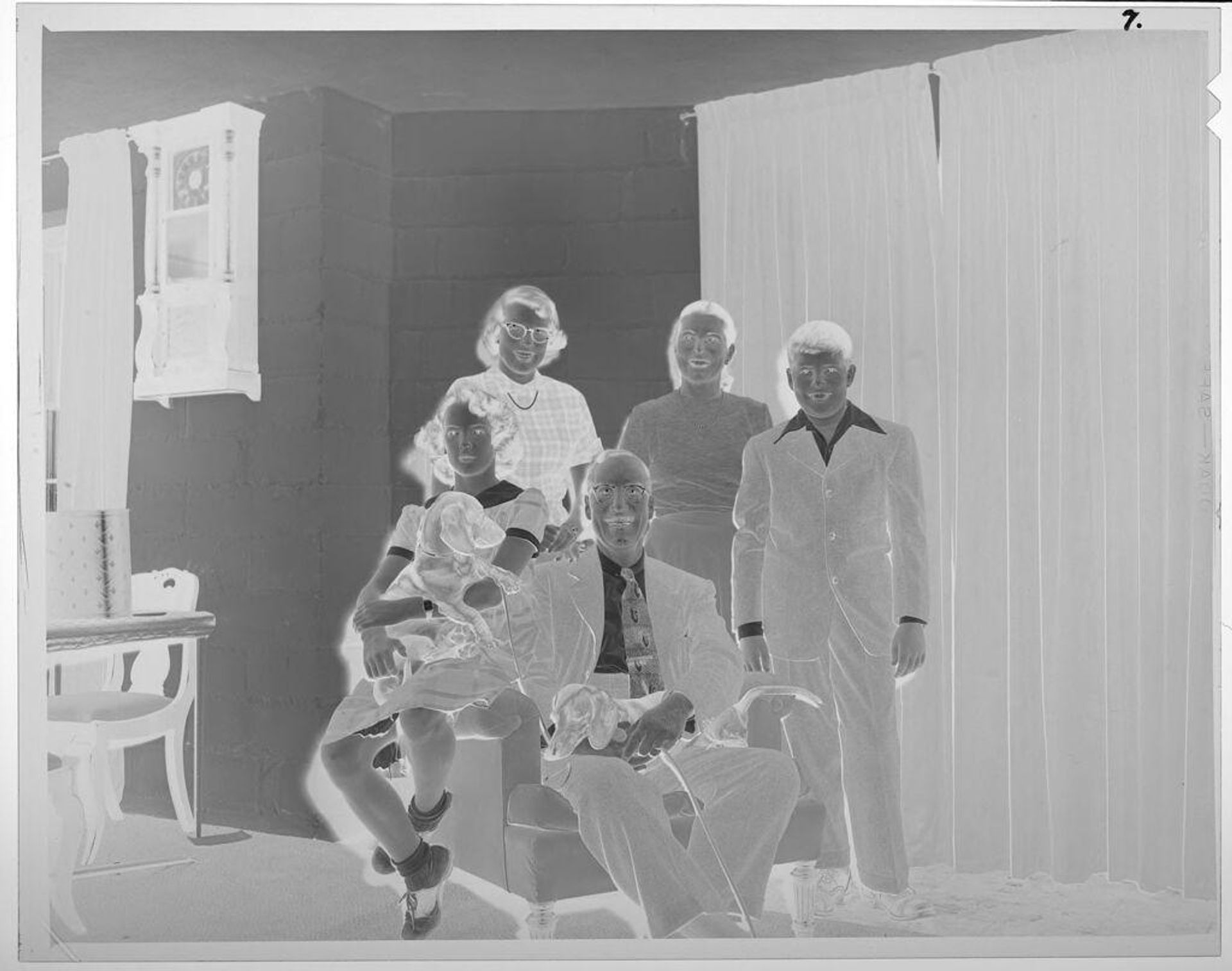 Untitled (family portrait) by Lucian and Mary Brown