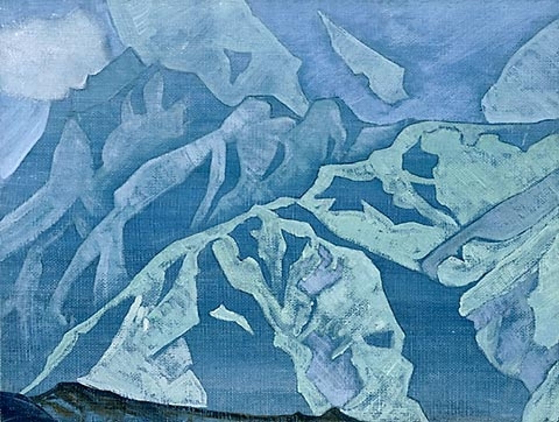 On Falut by Nicholas Roerich