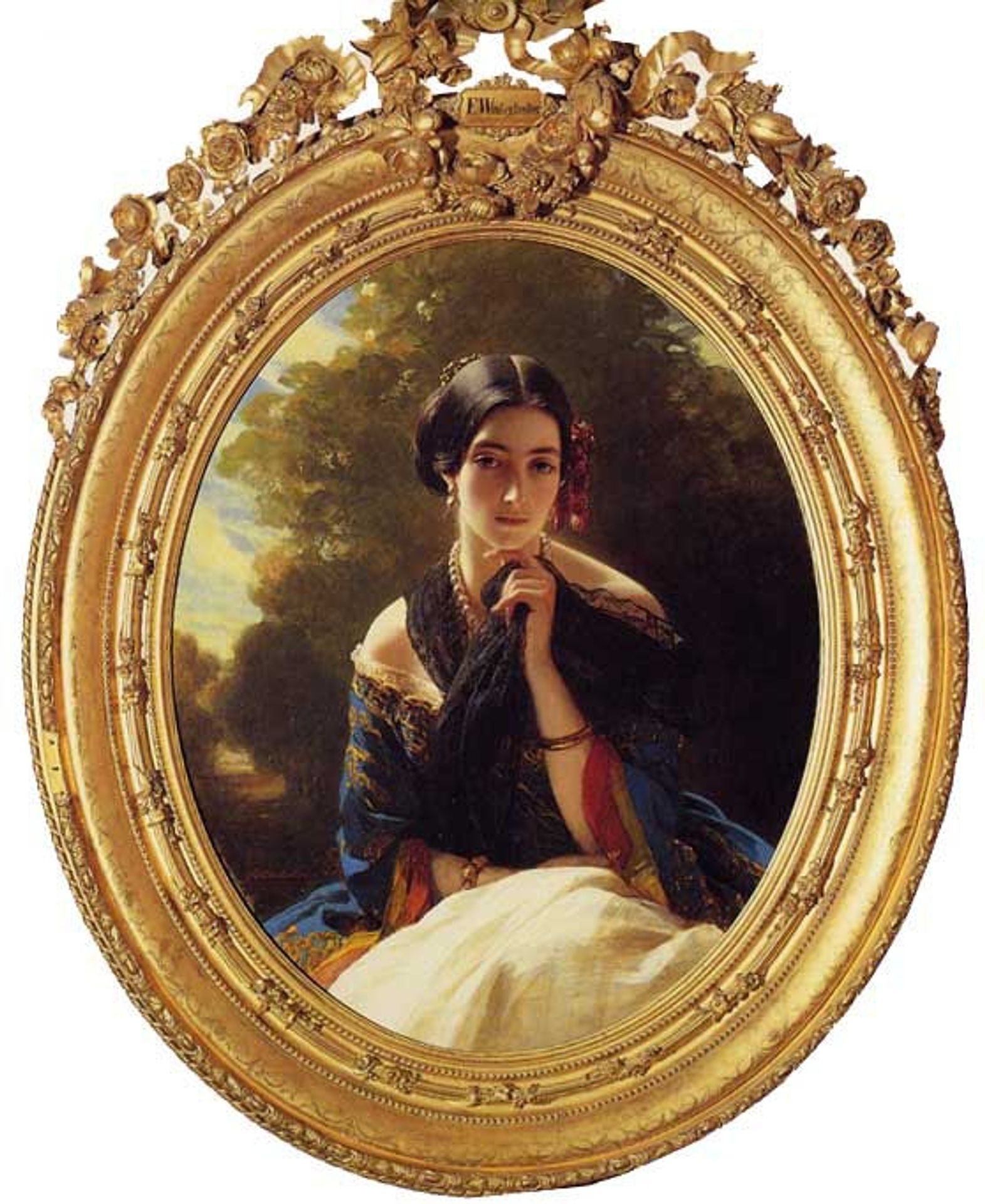 Princess Leonilla of Sayn by Franz Xaver Winterhalter