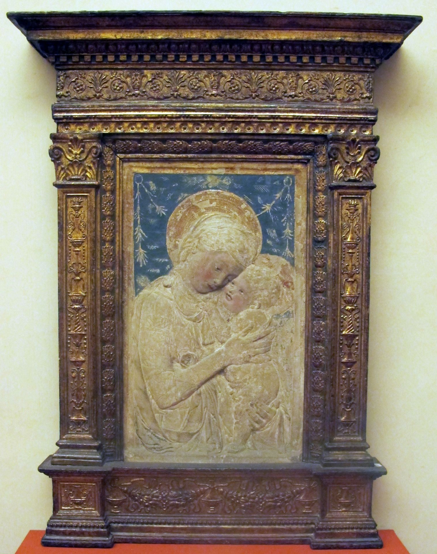Madonna Col Bambino by Desiderio da Settignano