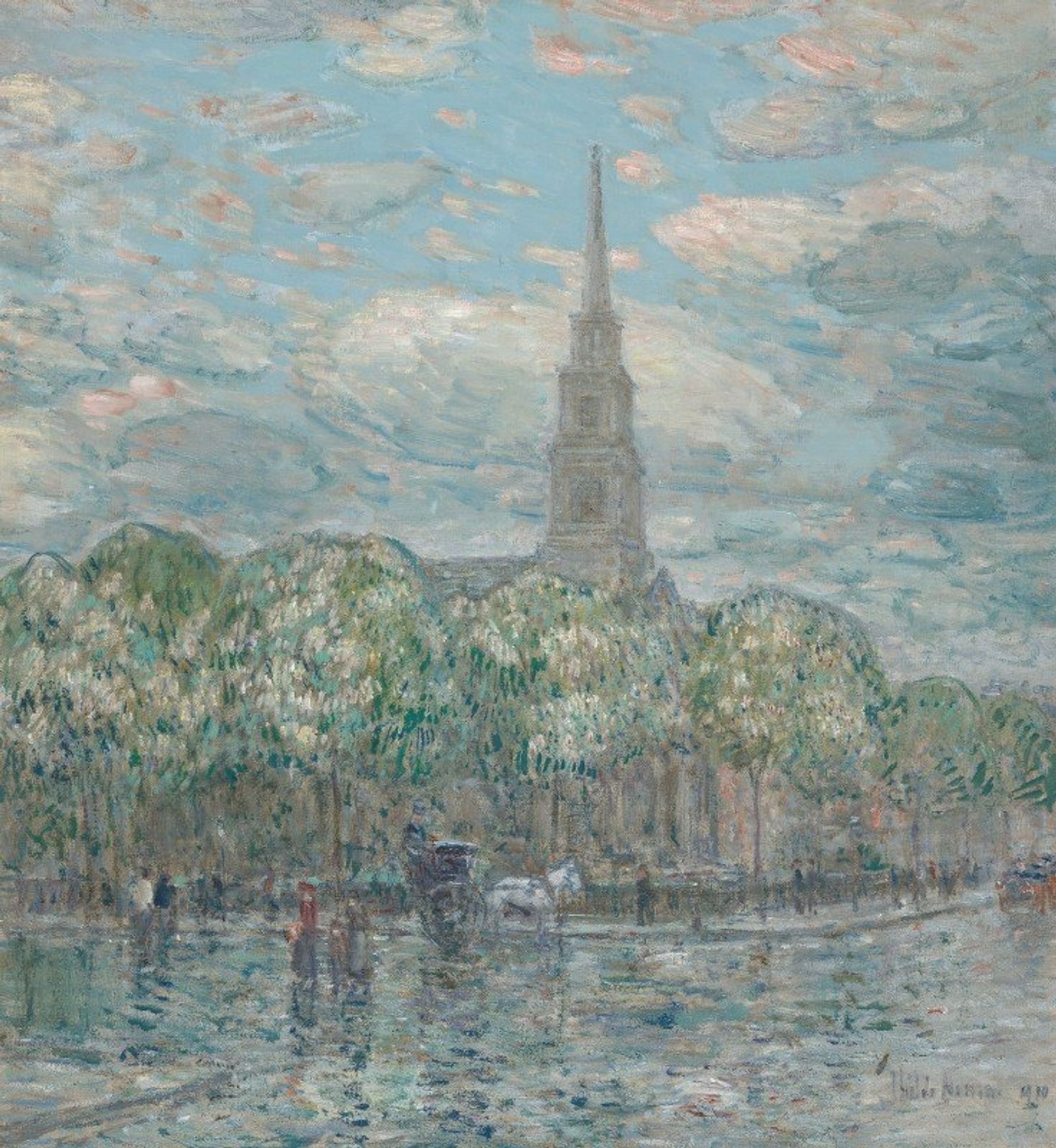 St. Mark’s in the Bowery by Childe Hassam