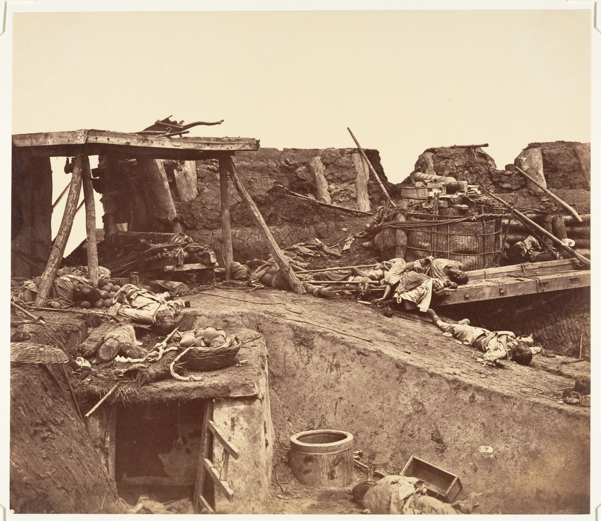 [After the Capture of the Taku Forts] by Felice Beato
