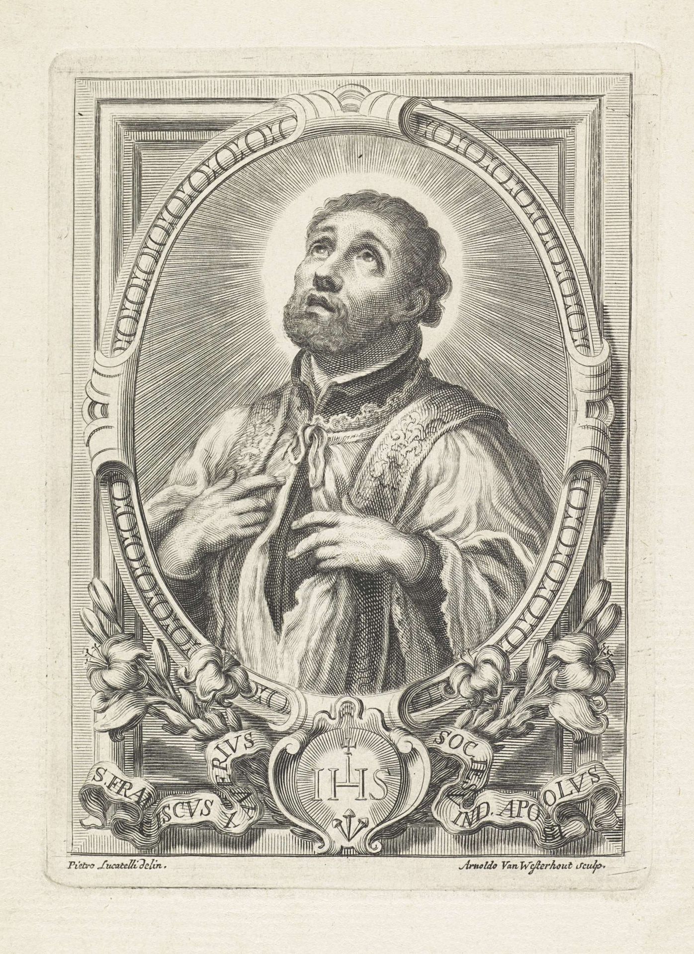 H. Franciscus Xaverius by Arnold van Westerhout