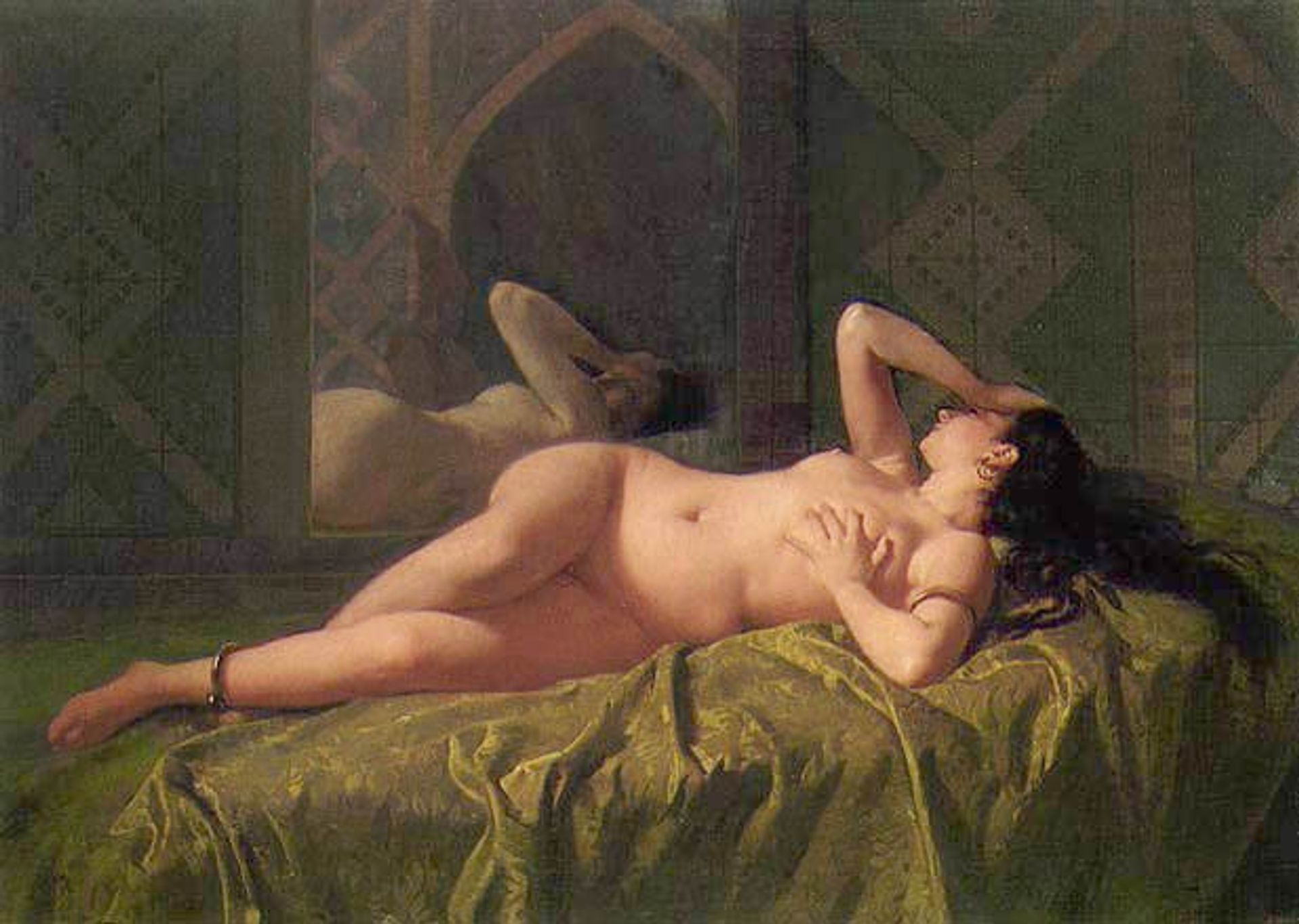 The Odalisque II by Mariano Fortuny Marsal