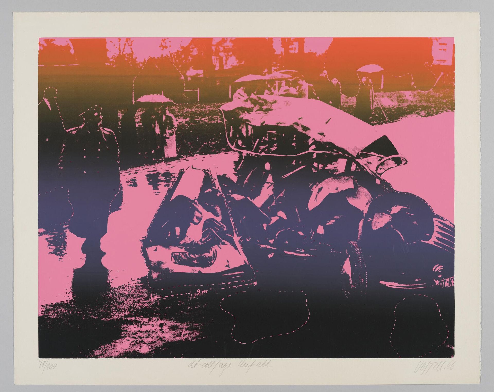 DÃ©-coll/age Accident by Wolf Vostell