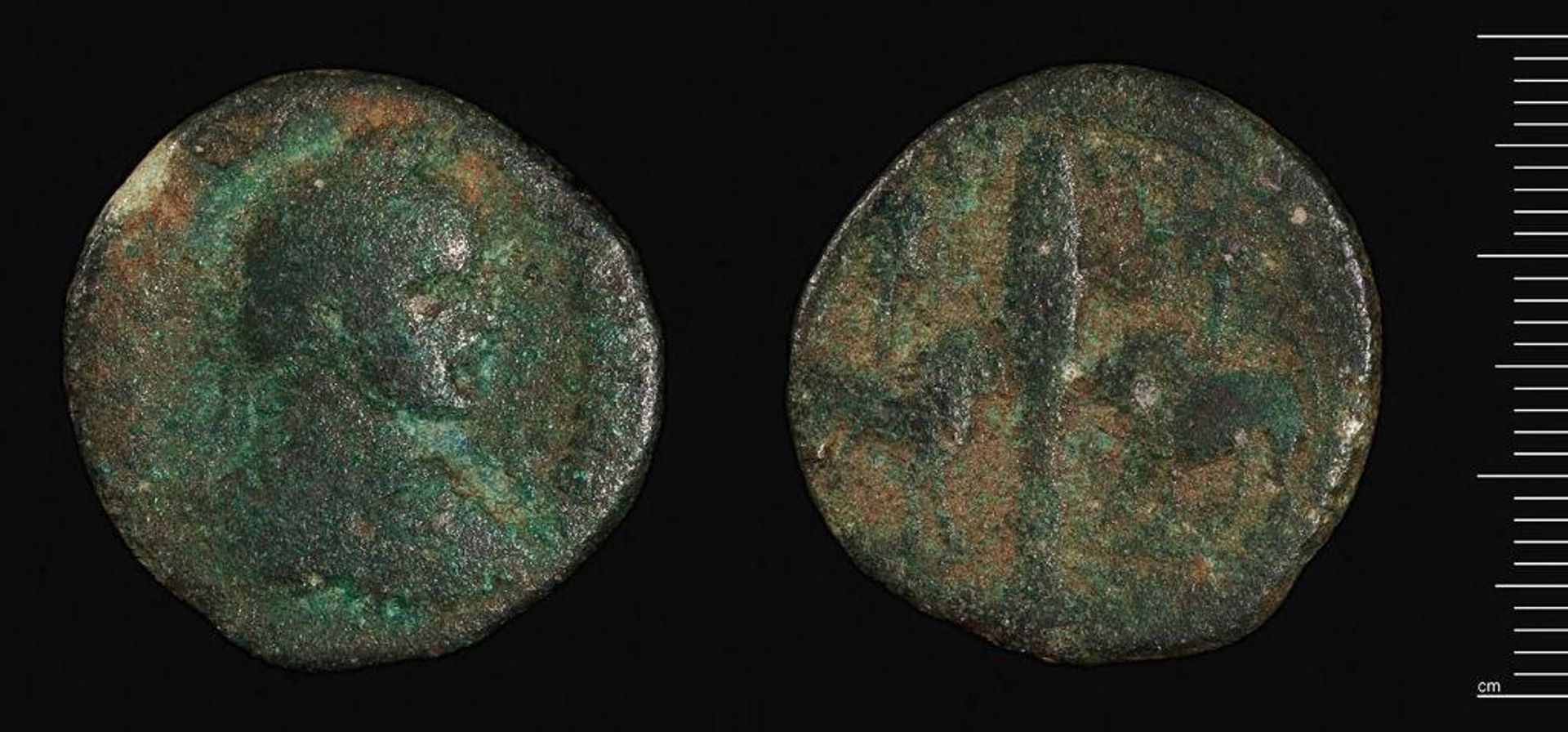 Coin of Arados under Elagabalus by Elagabalus
