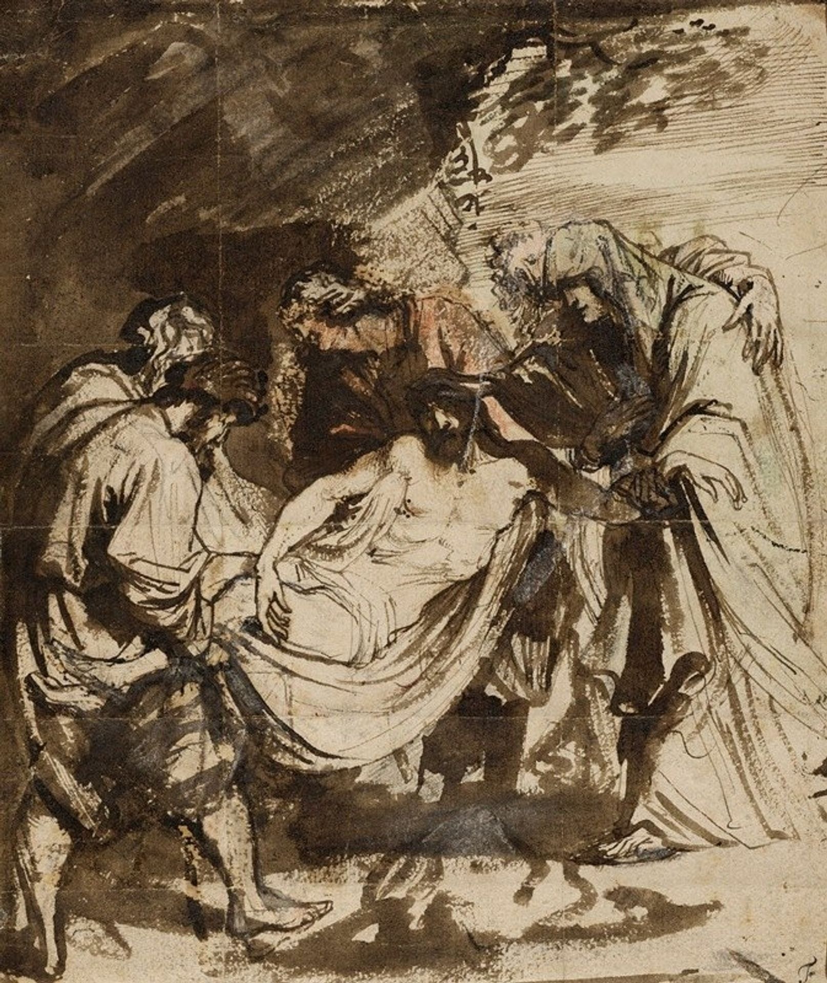 The Entombment by Anthony van Dyck