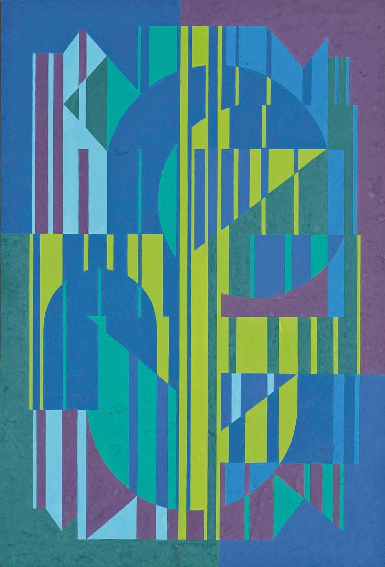 Yanina-C by Victor Vasarely