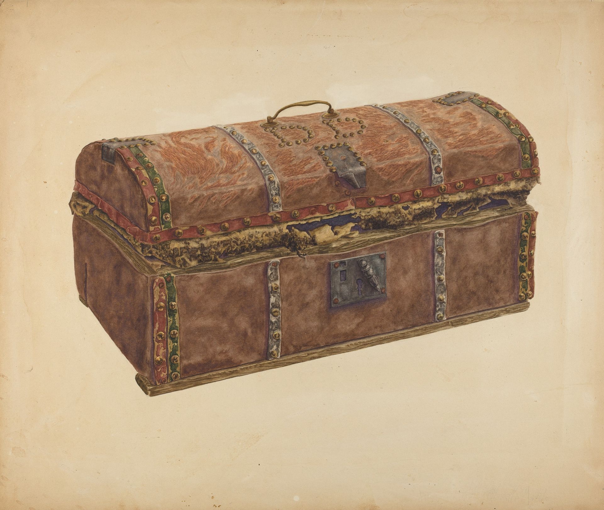 Skin Covered Trunk by Russell Madole
