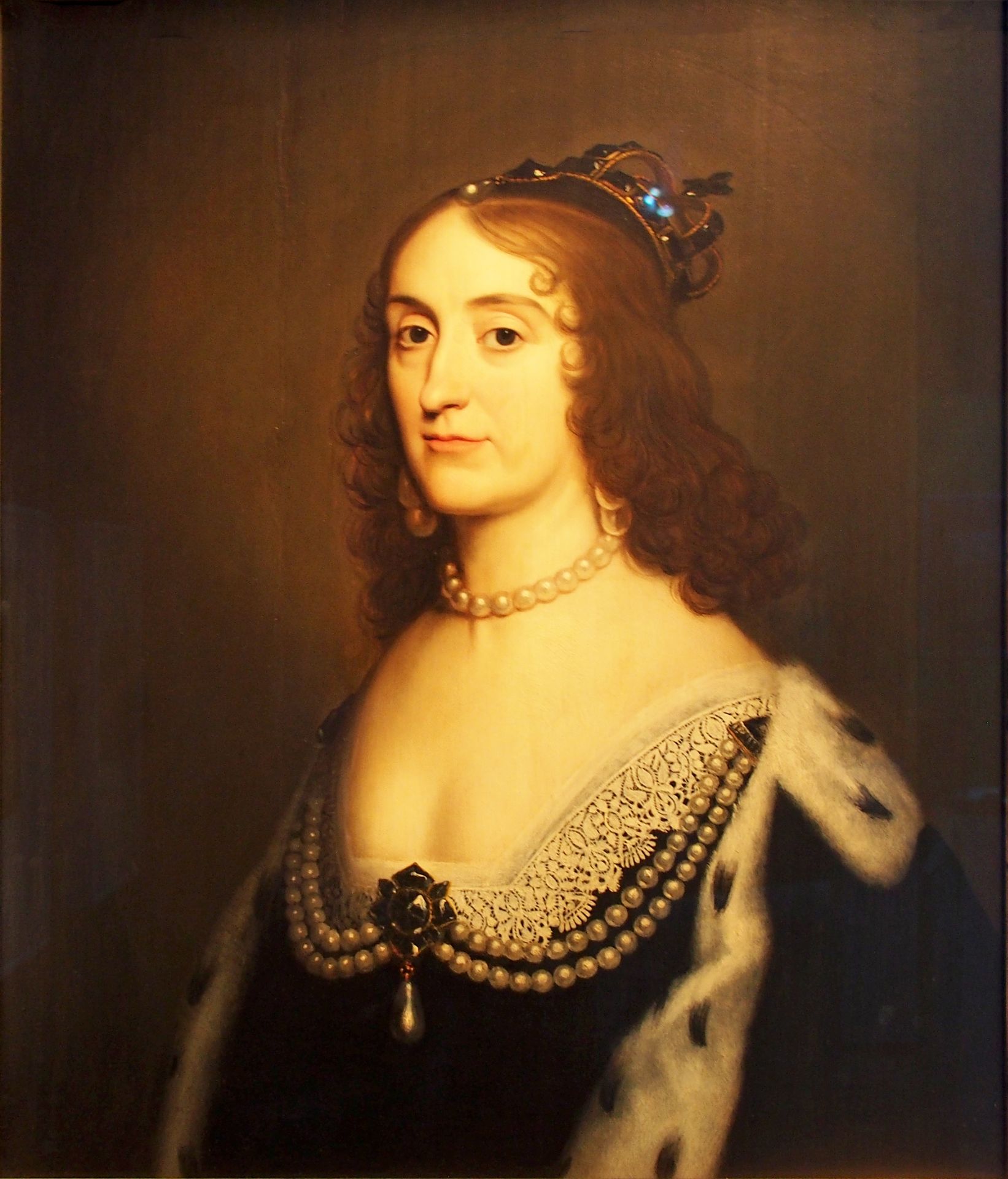 Elisabeth Stuart Kurfürstin Von Der Pfalz by Gerard van Honthorst