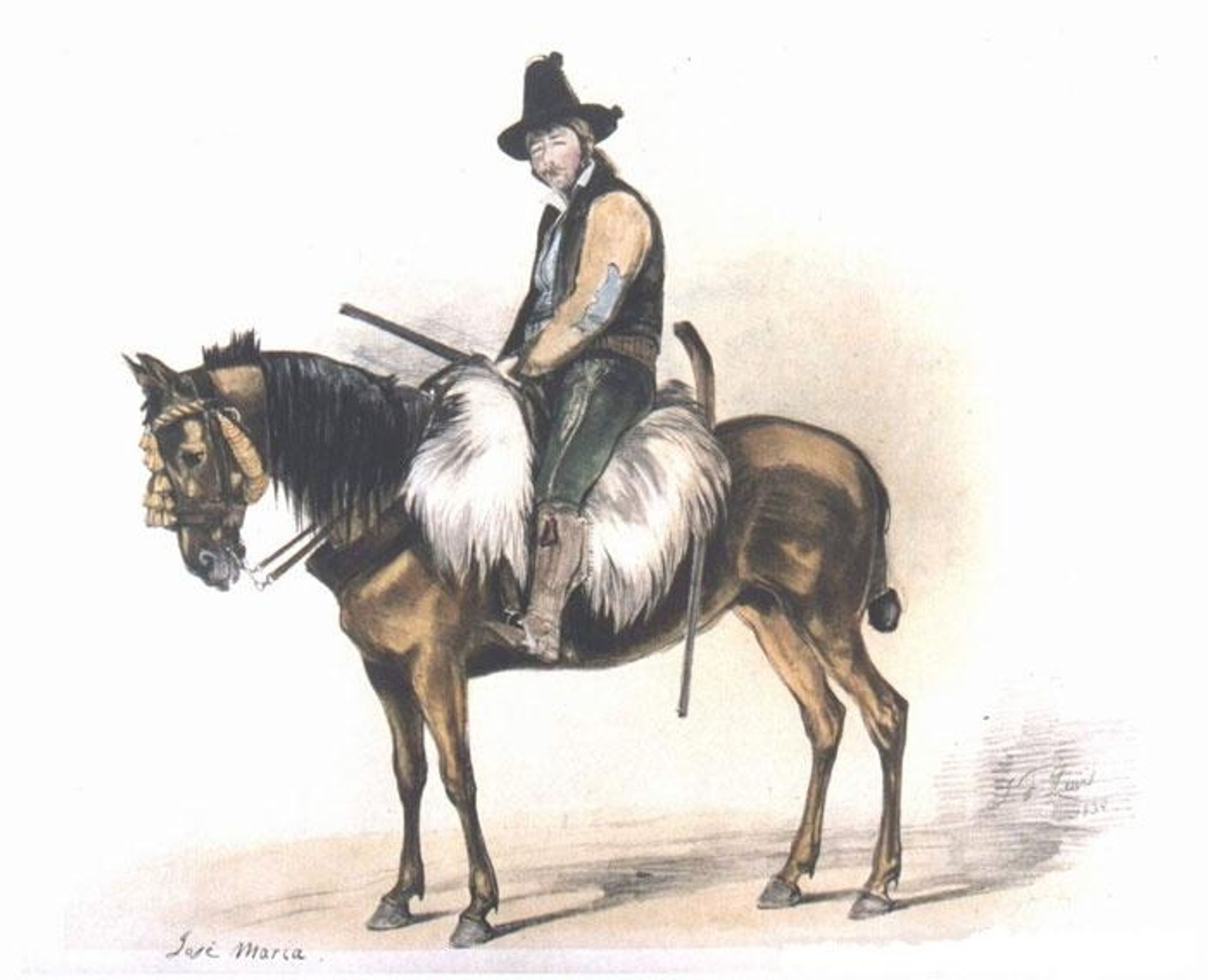 Jose María El Tempranillo, Legendary Spanish Brigand of the 19th Century by John Frederick Lewis