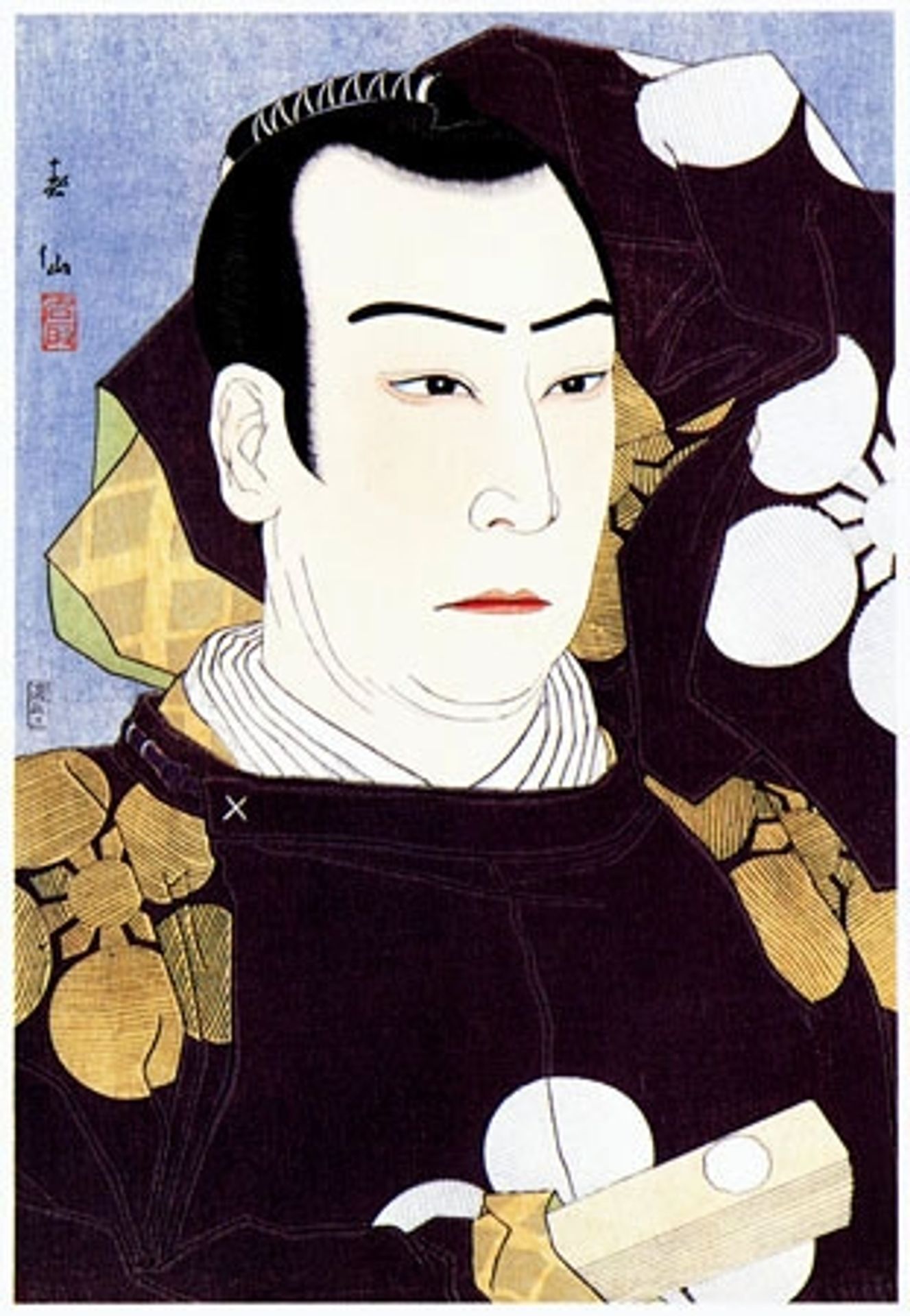 Otani Tomoemon as Kanshojo by Natori Shunsen