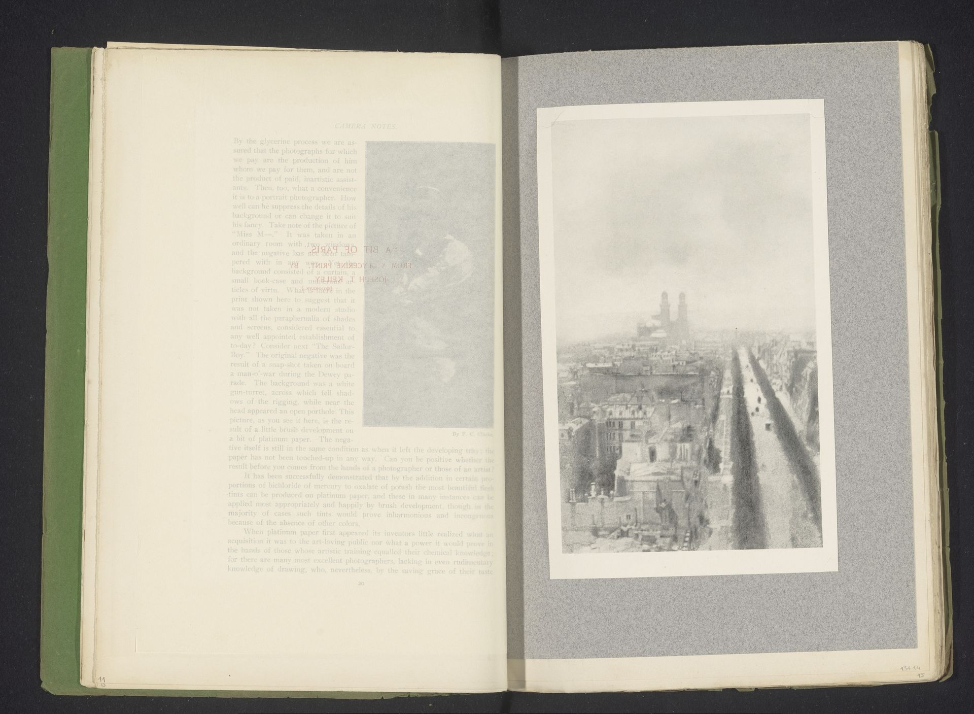Gezicht op Parijs by Joseph Turner Keiley