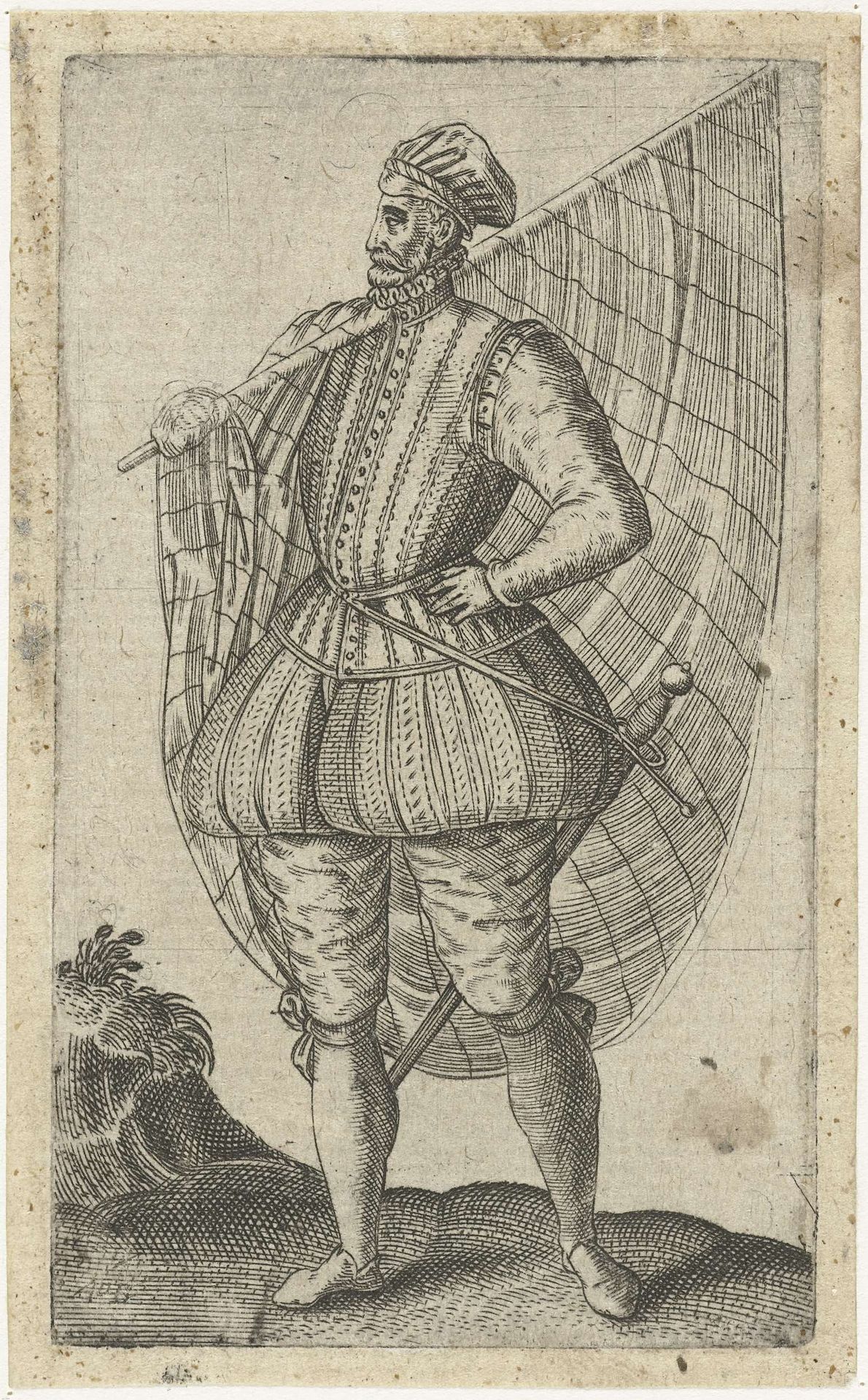 Vaandrig by Abraham de Bruyn