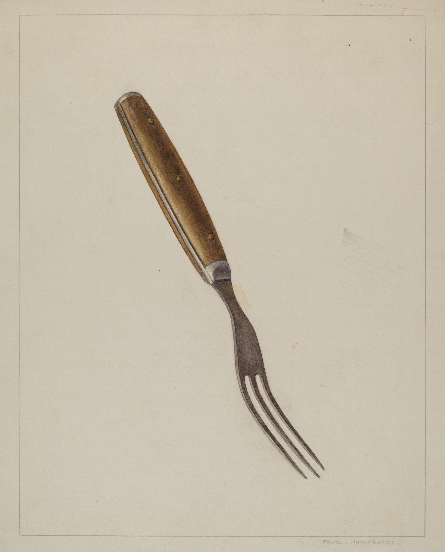 Steel Fork by Fred Hassebrock