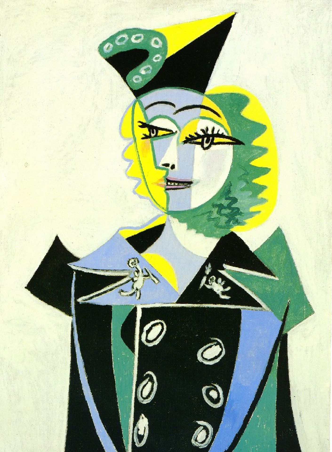 Portrait of Nusch Éluard by Pablo Picasso