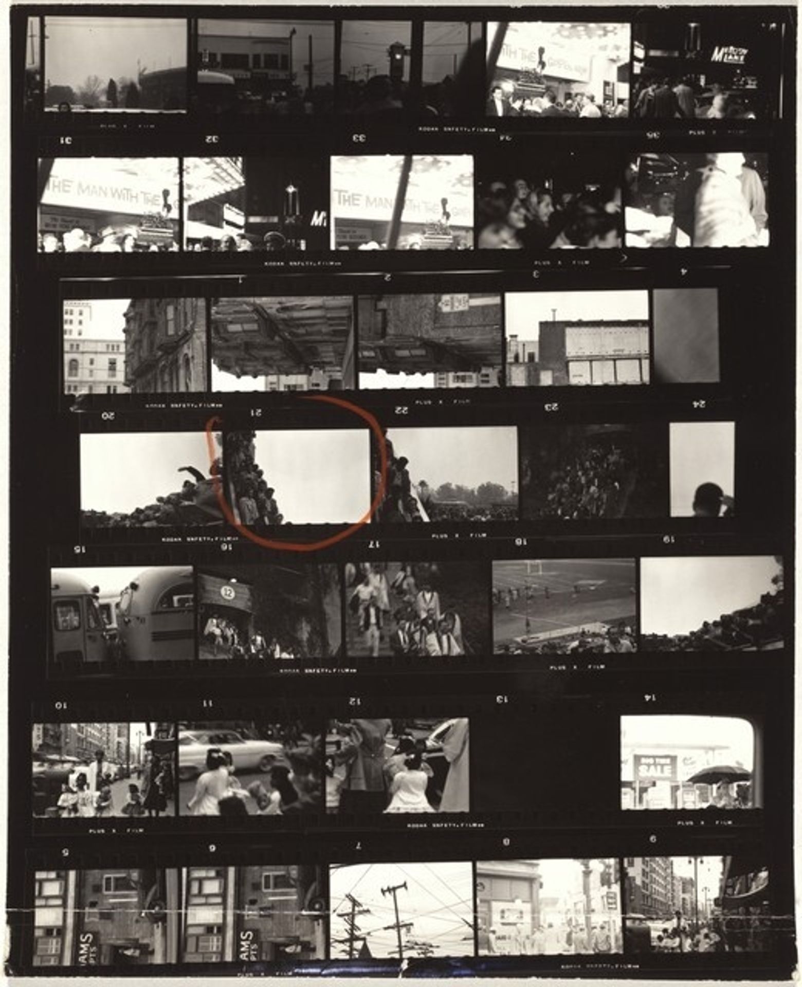 Guggenheim 529--Rose Bowl, Pasadena, California by Robert Frank