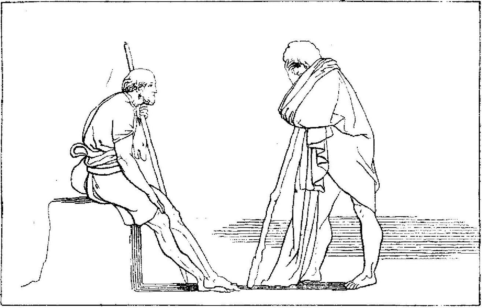 Illustration to Odyssey by John Flaxman