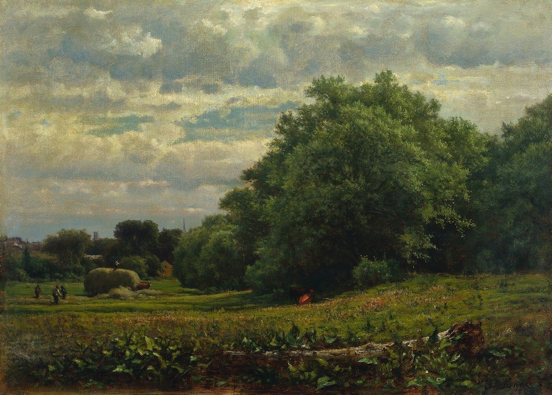 Harvest Time by George Inness