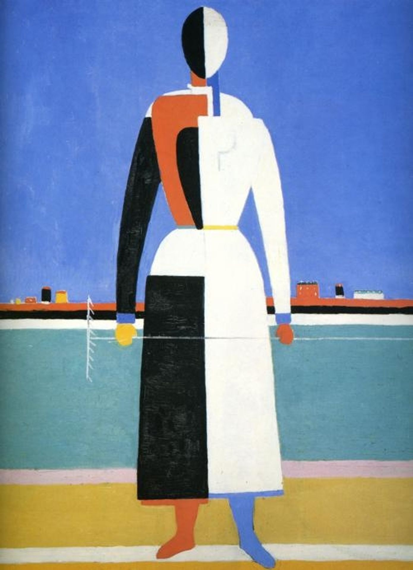 Woman with Rake - Kazimir Malevich | Artera | AskArtera