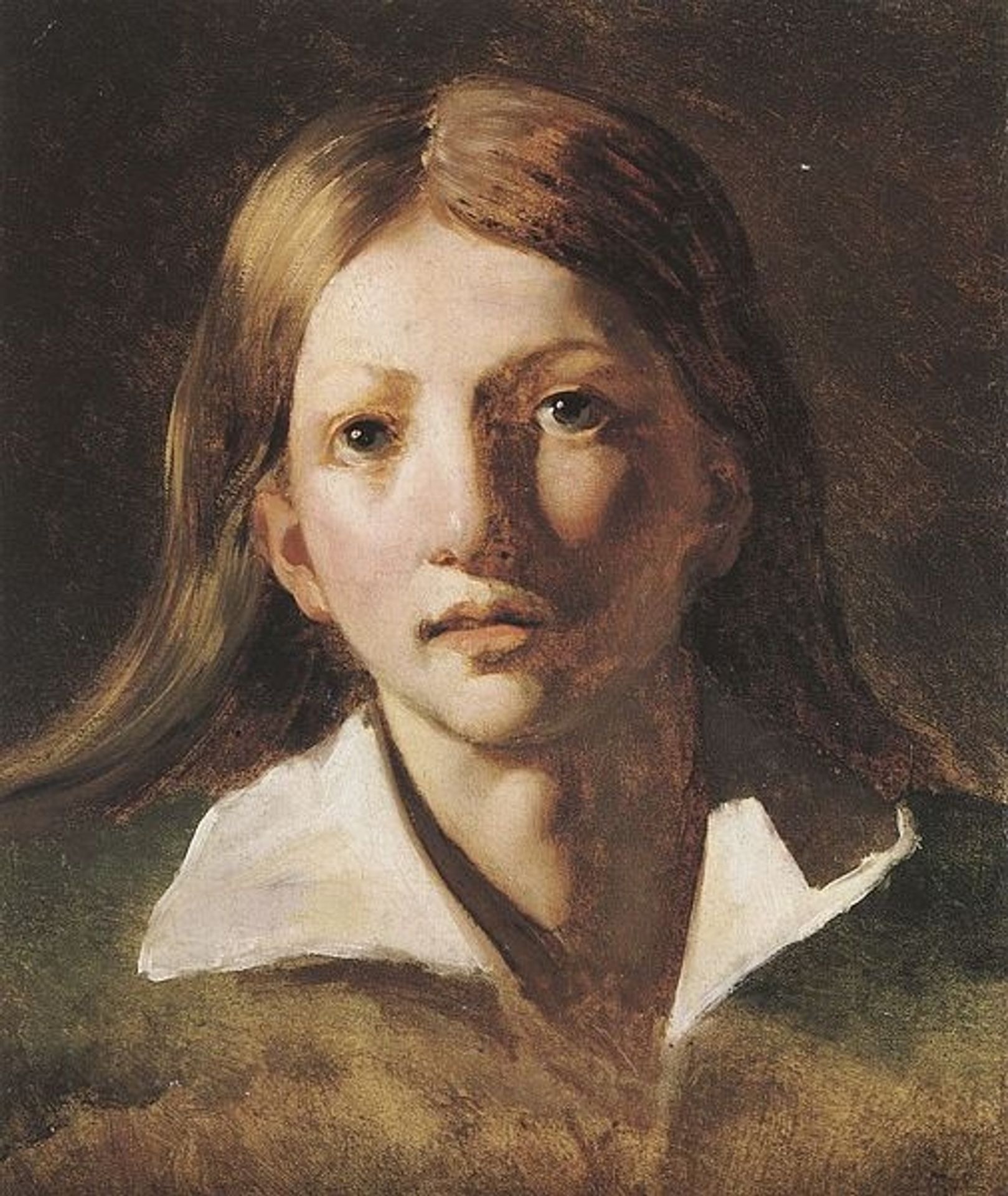 Young blond man by Théodore Géricault